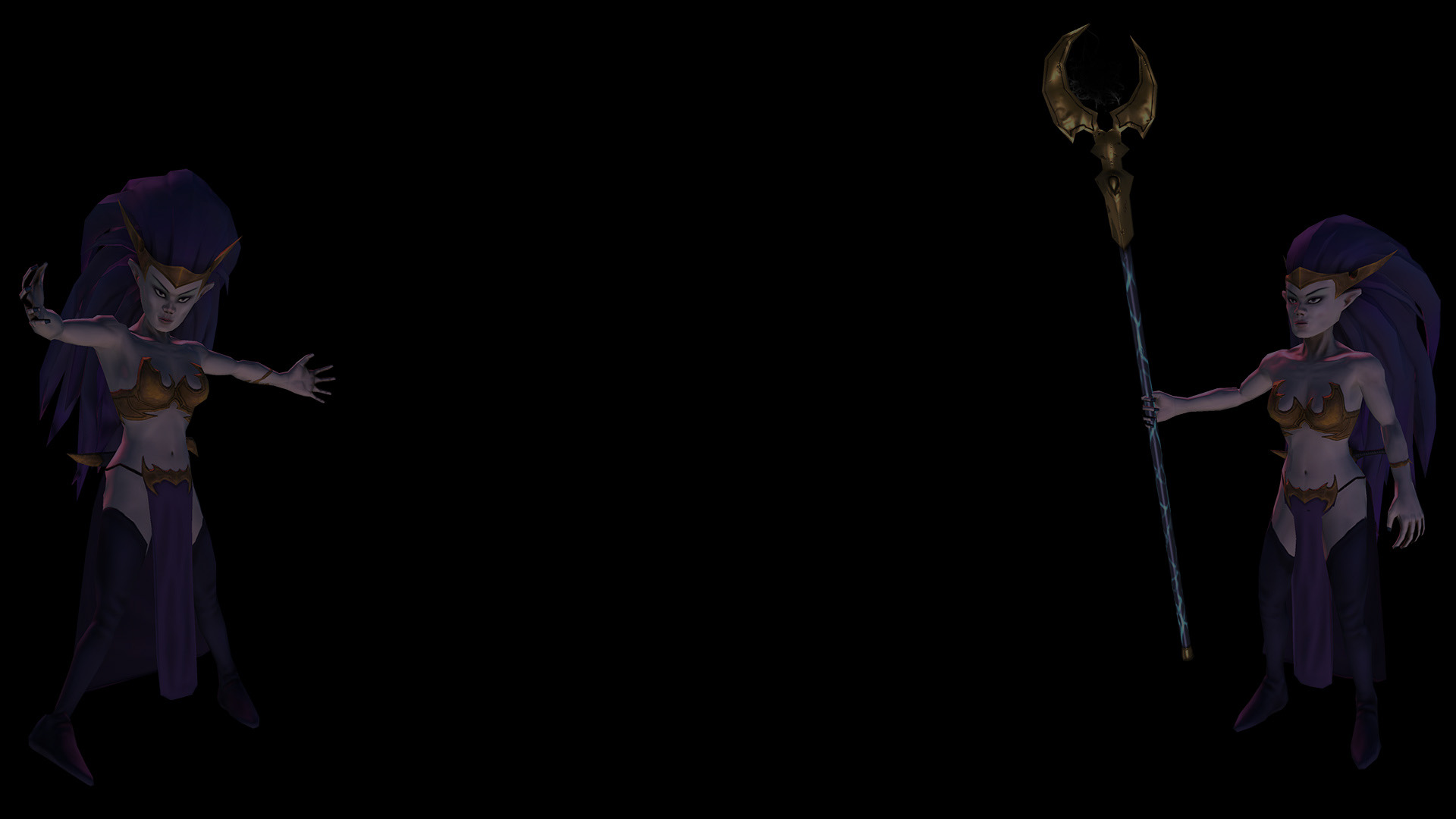 Dark Elf Sorceress
