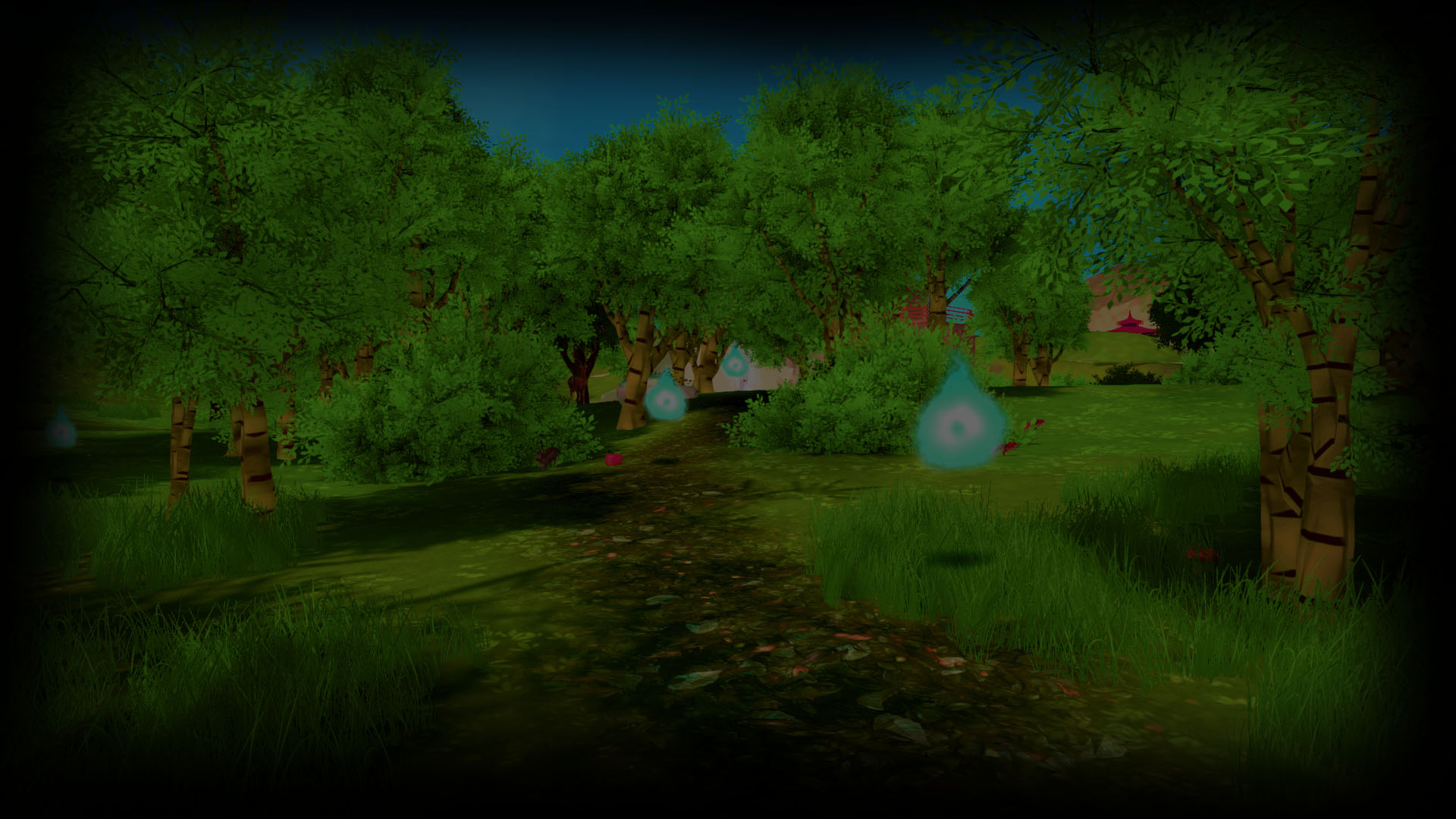Inside the forest