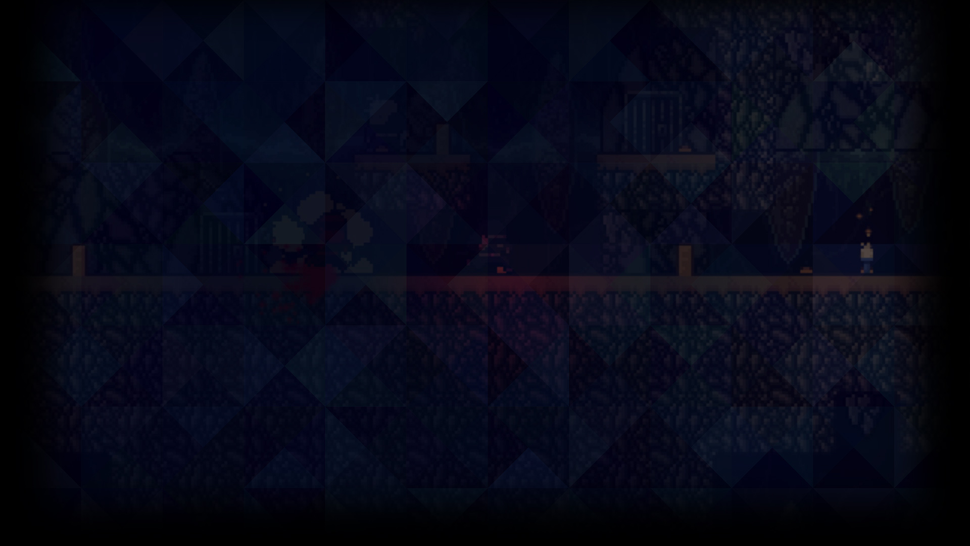 Blue Pixel Fighter
