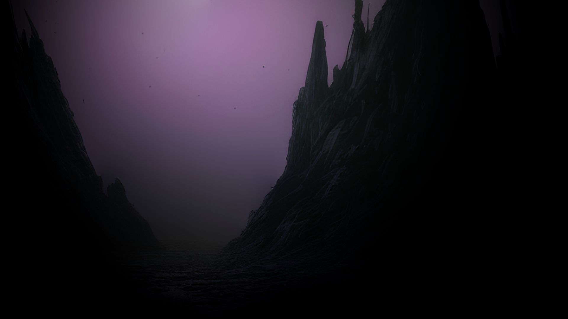 PURPLE and BLACK