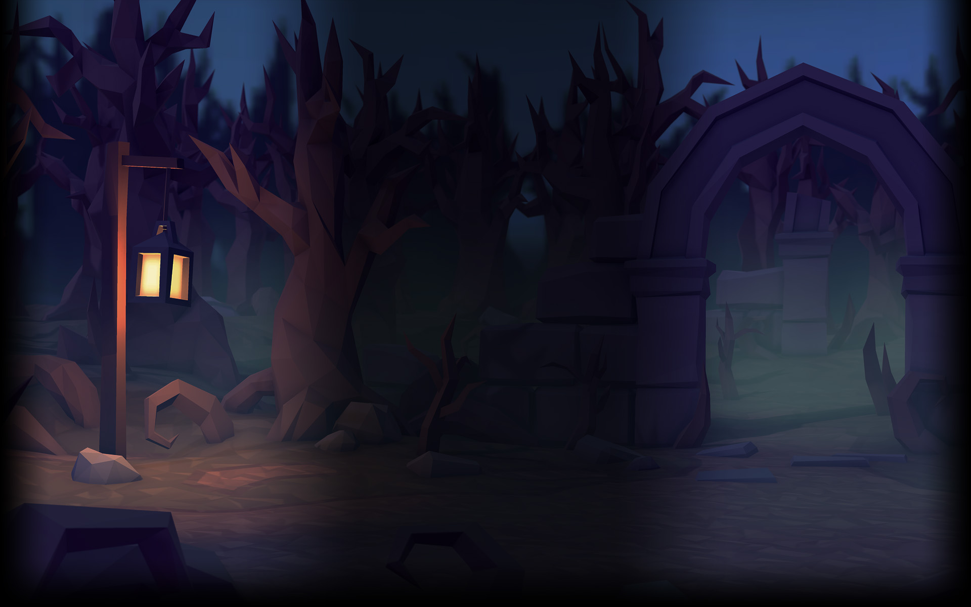 Midnight Woods