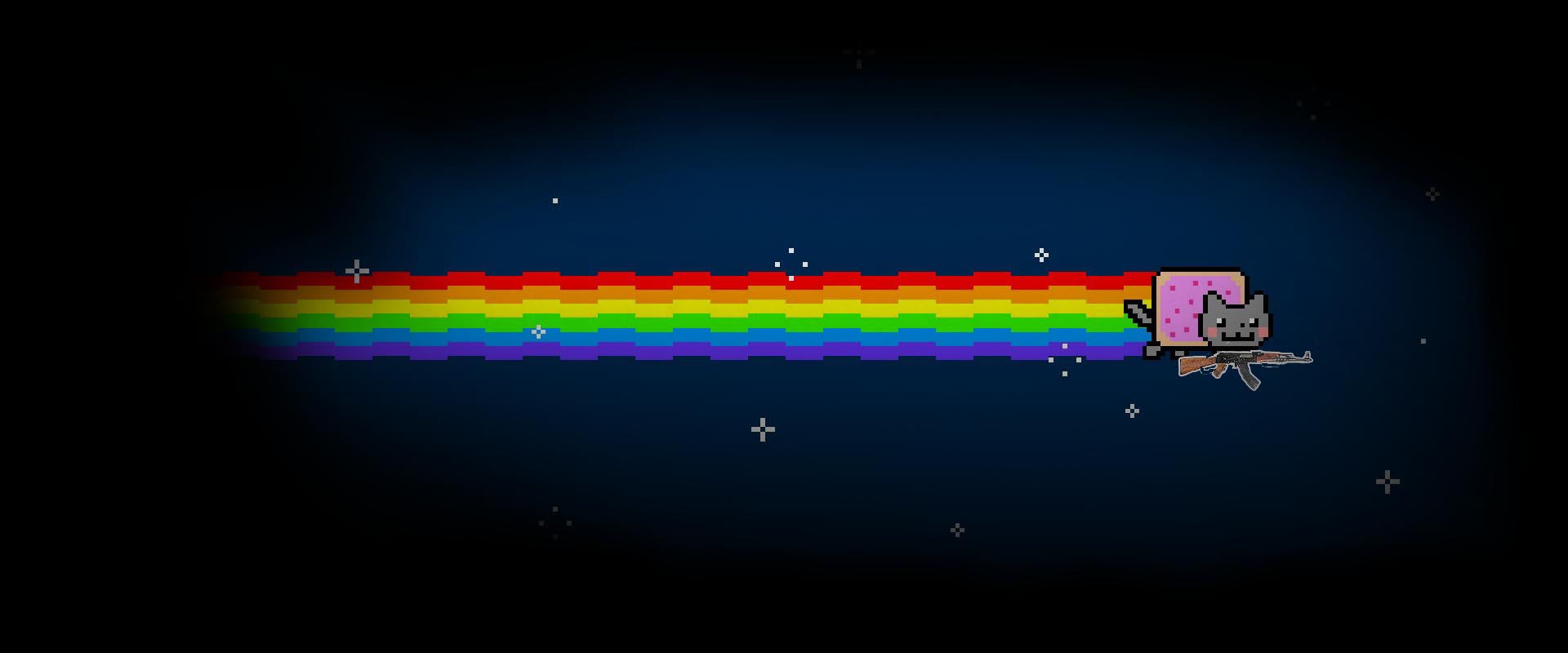Nyan Cat with Rifle!