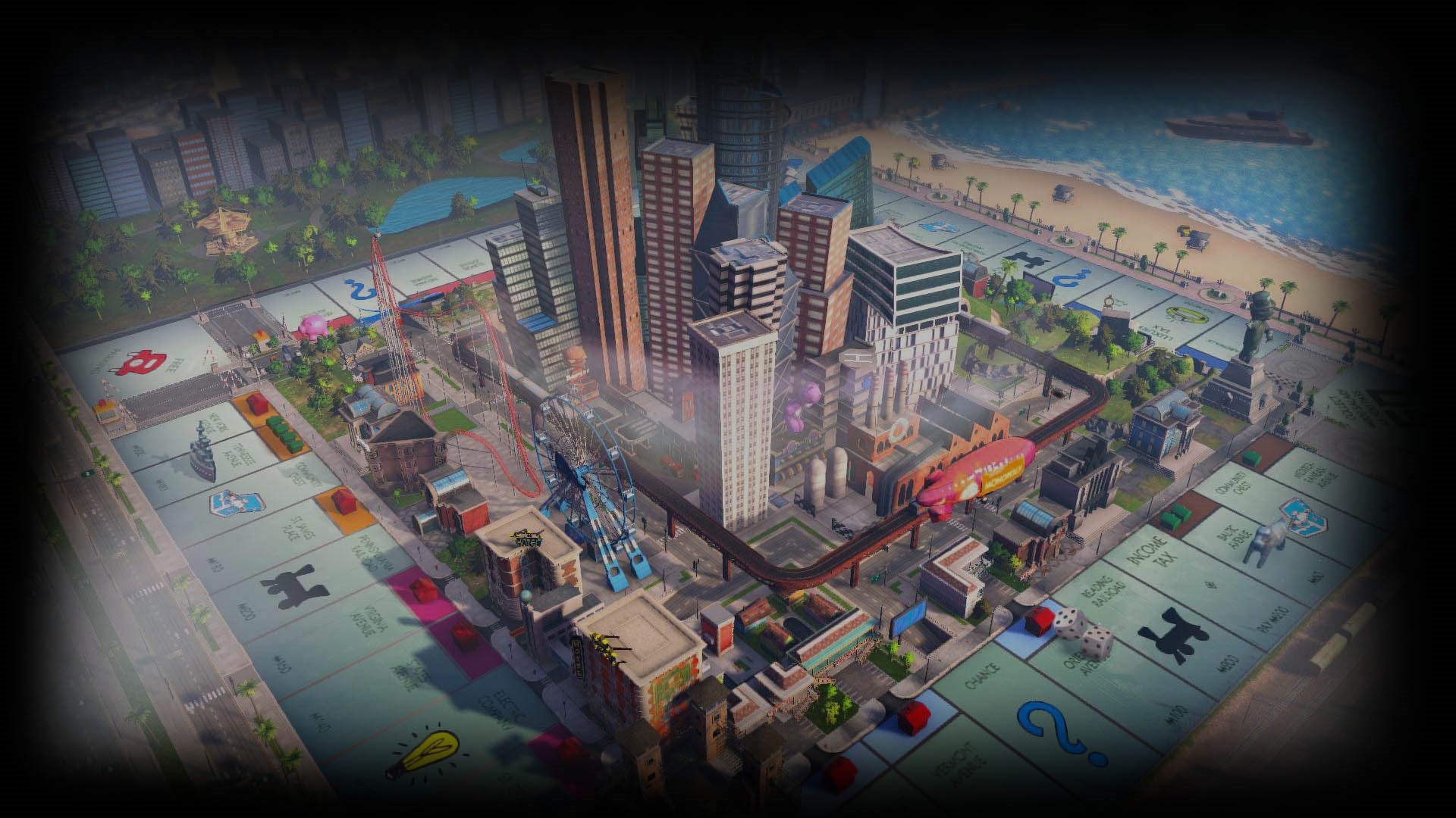 Over The City Background