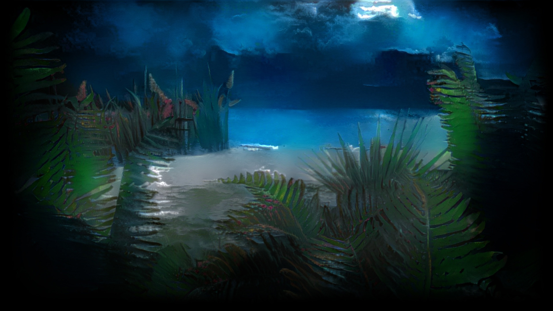 Night beach