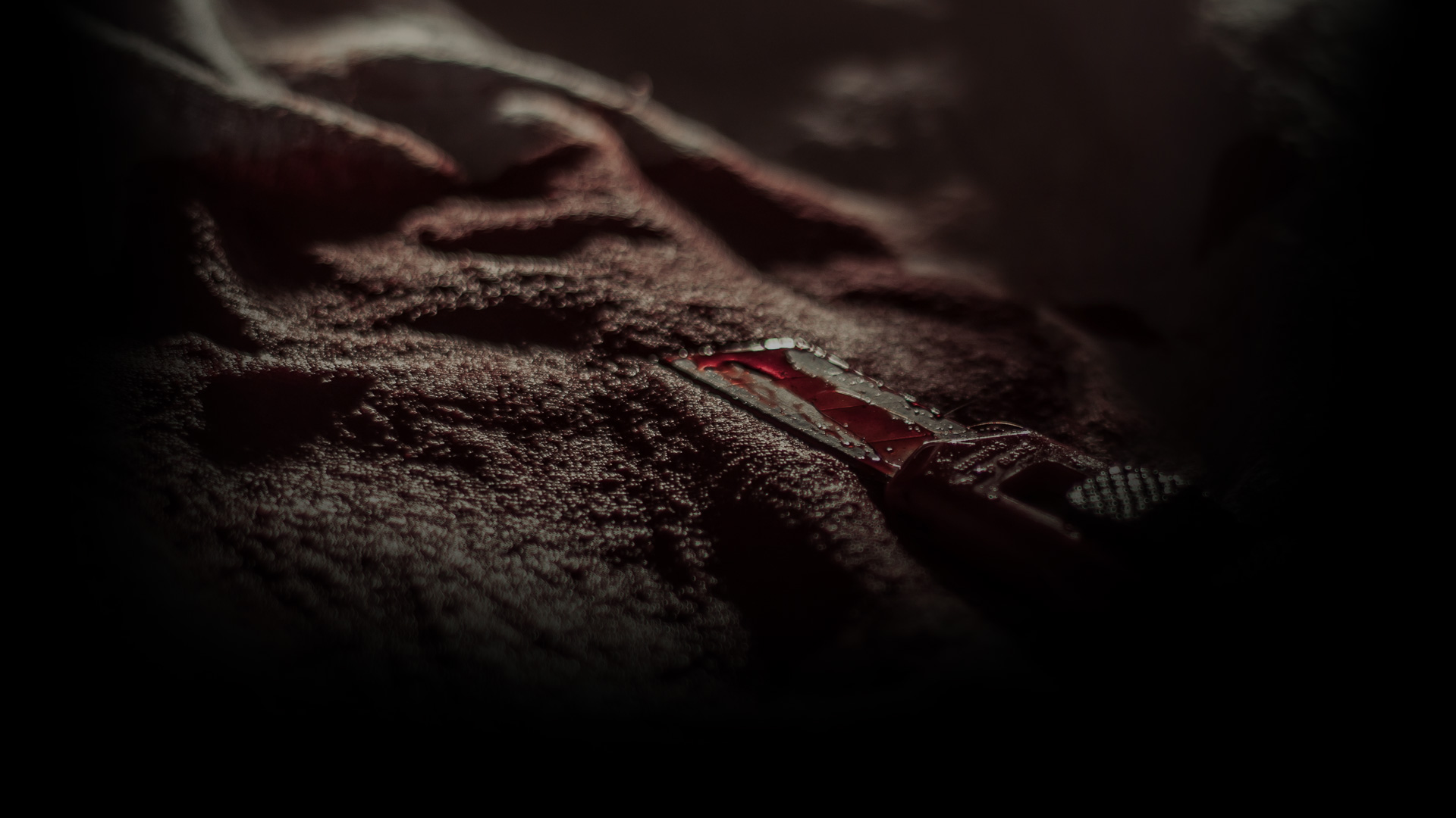 Bloody knife