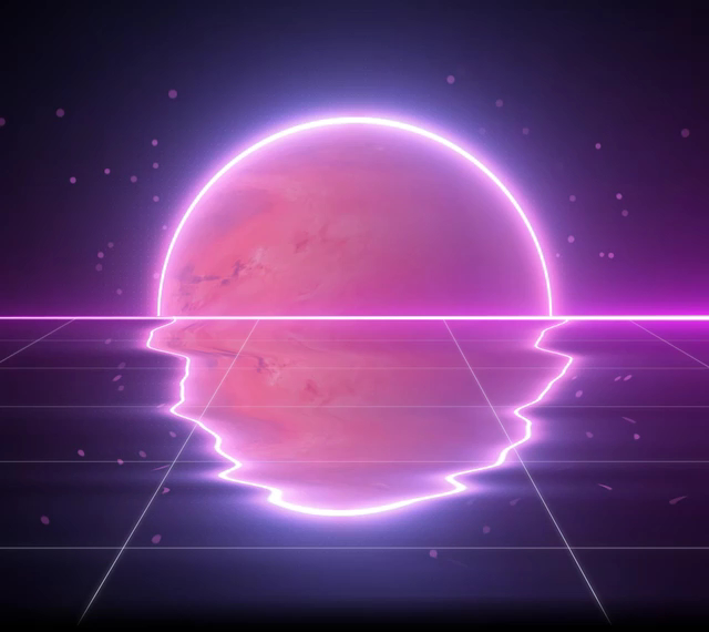 RetroWave Planet Mini