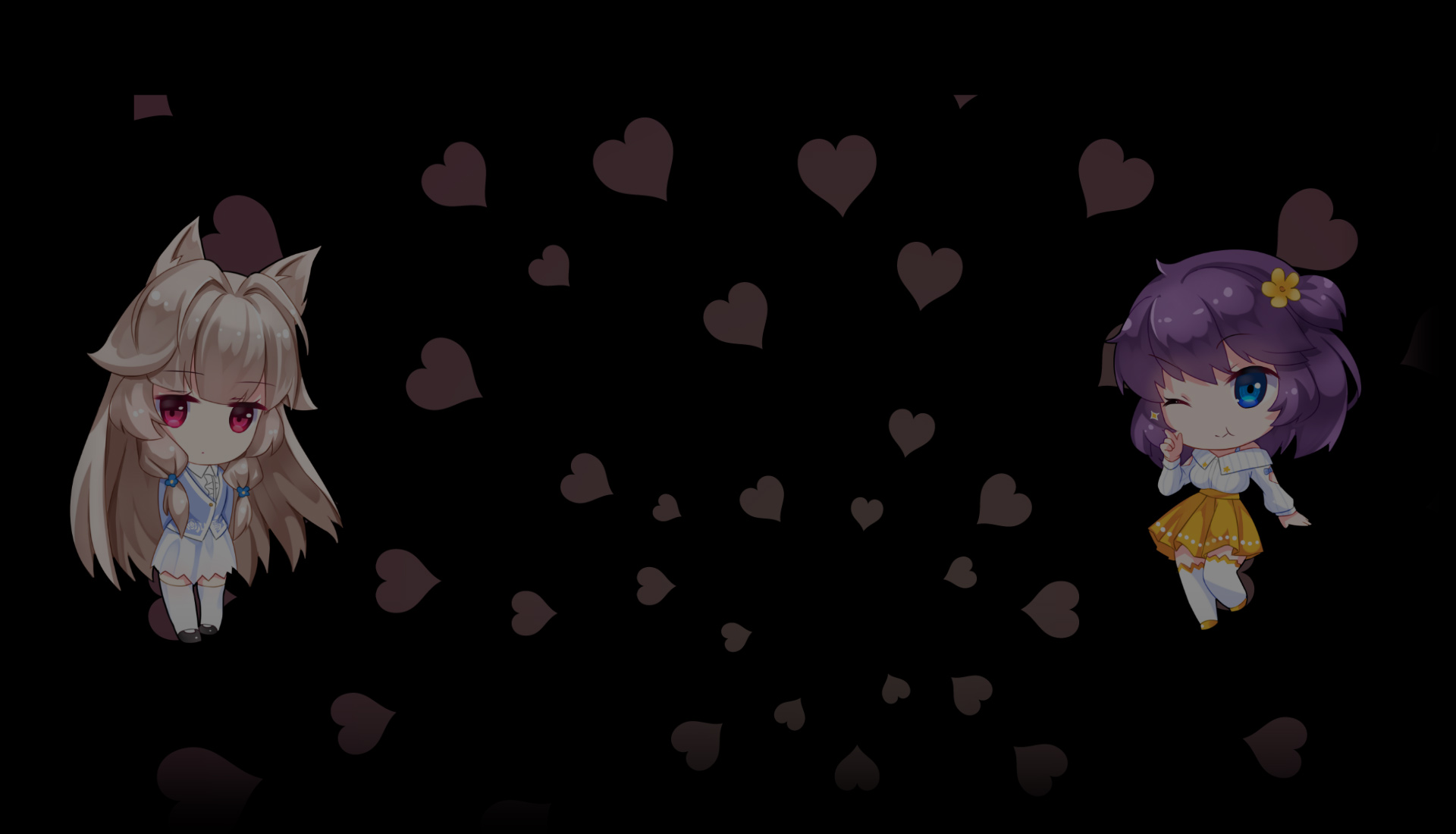 Chibi Liya and Mori