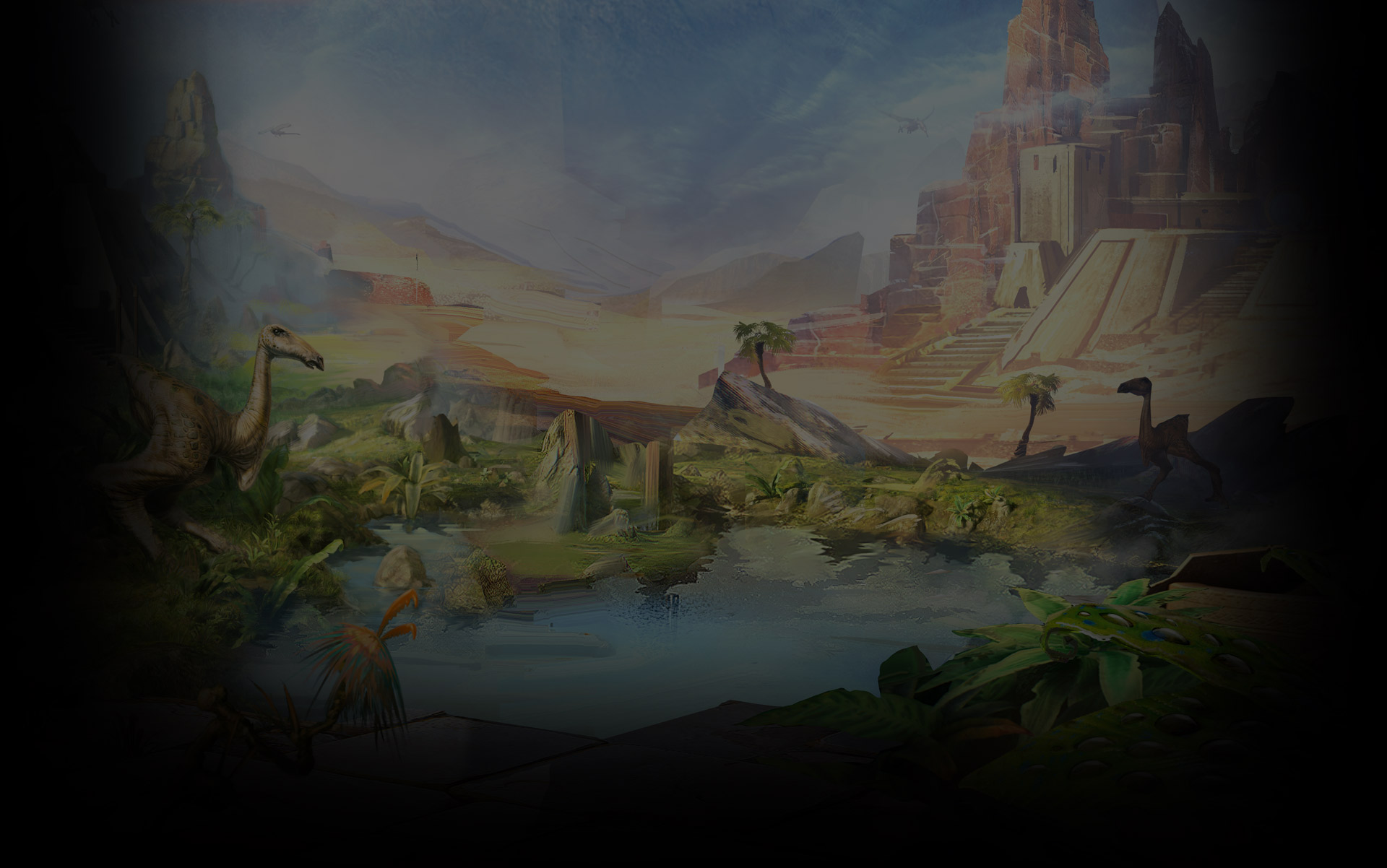 Outcast - Second Contact | Profile Background Oasis