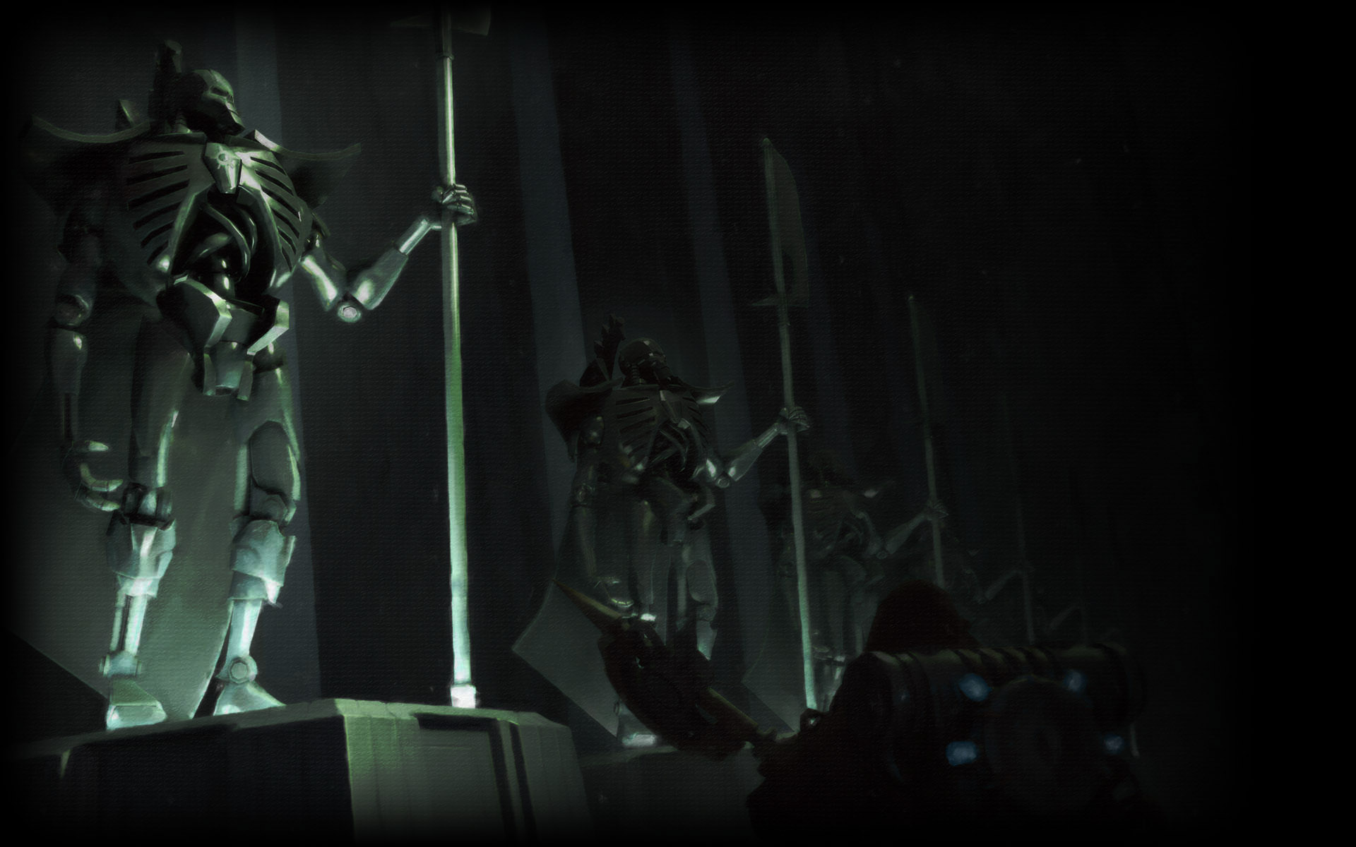 Necrons Statues
