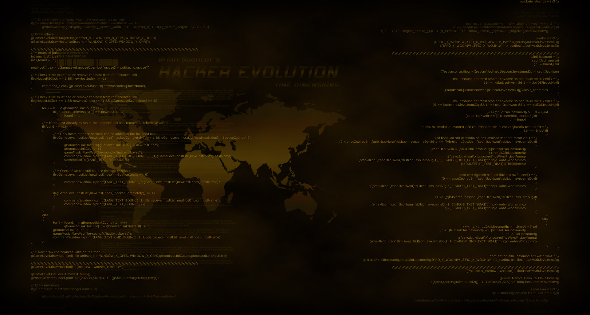 Hacker Evolution - SOURCECODE