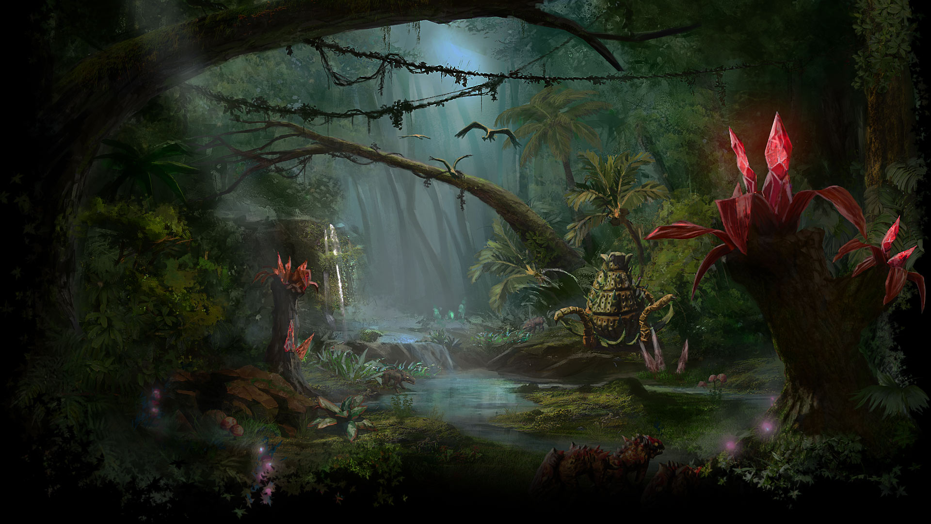 Tropical Zone landscape