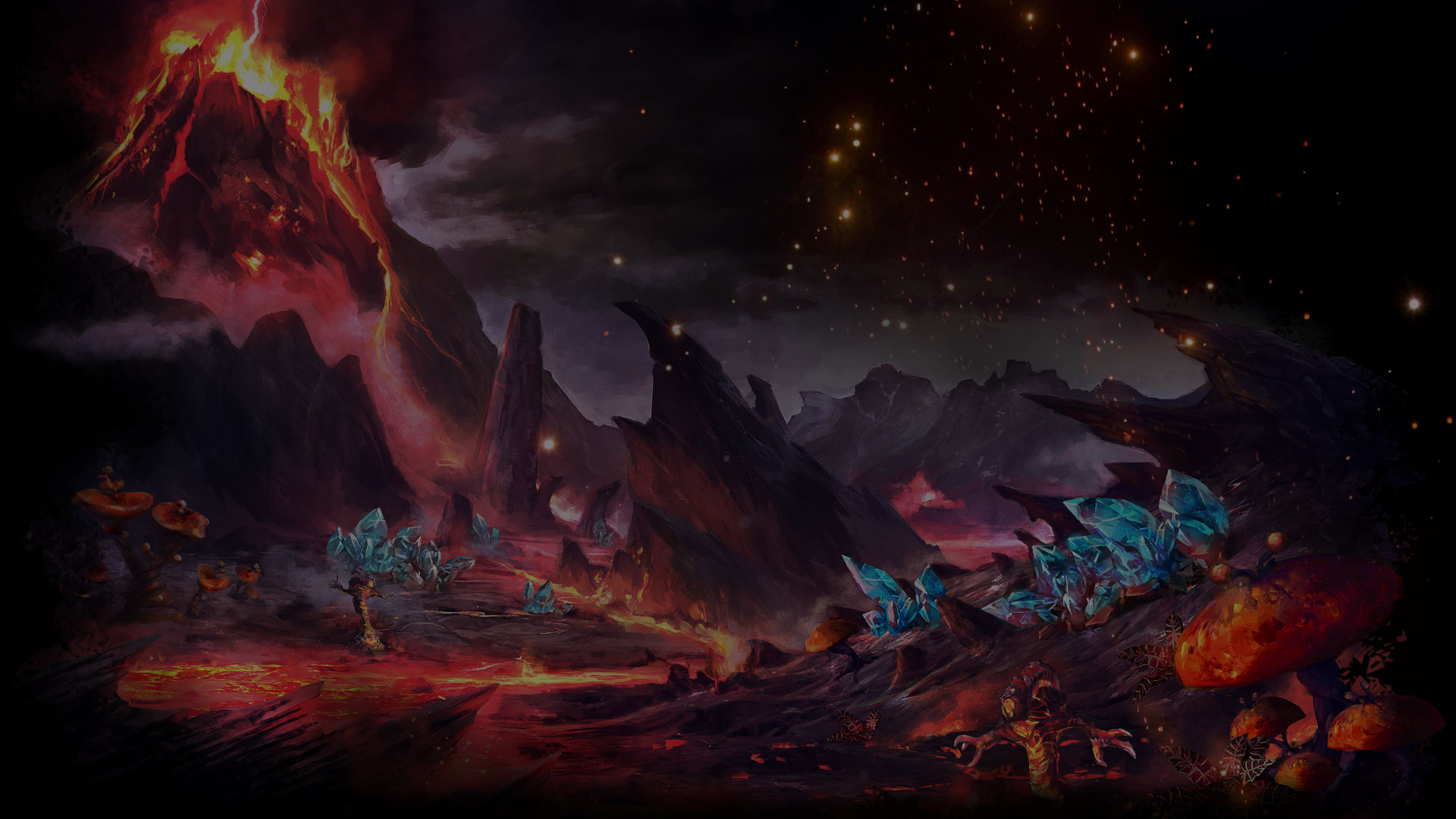 Volcanic Area landscape