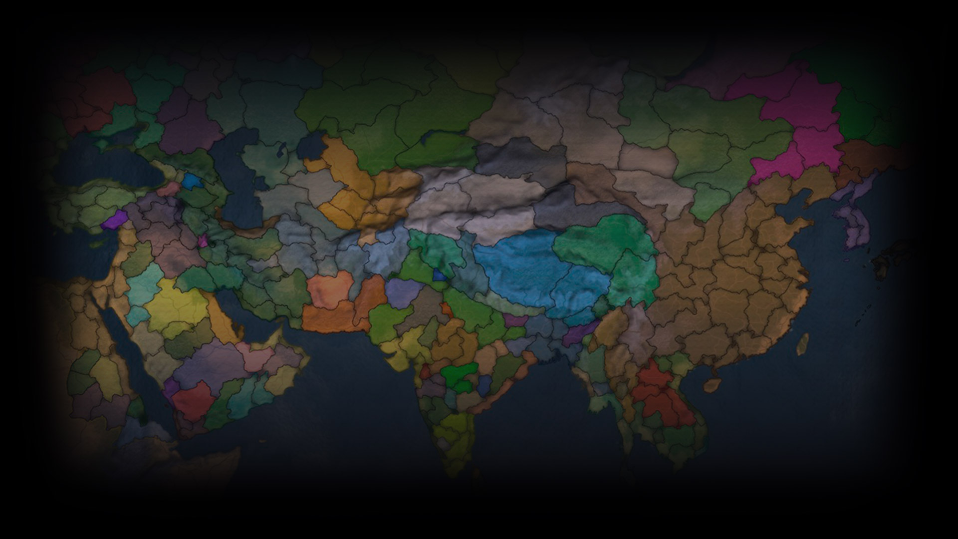 Global political map