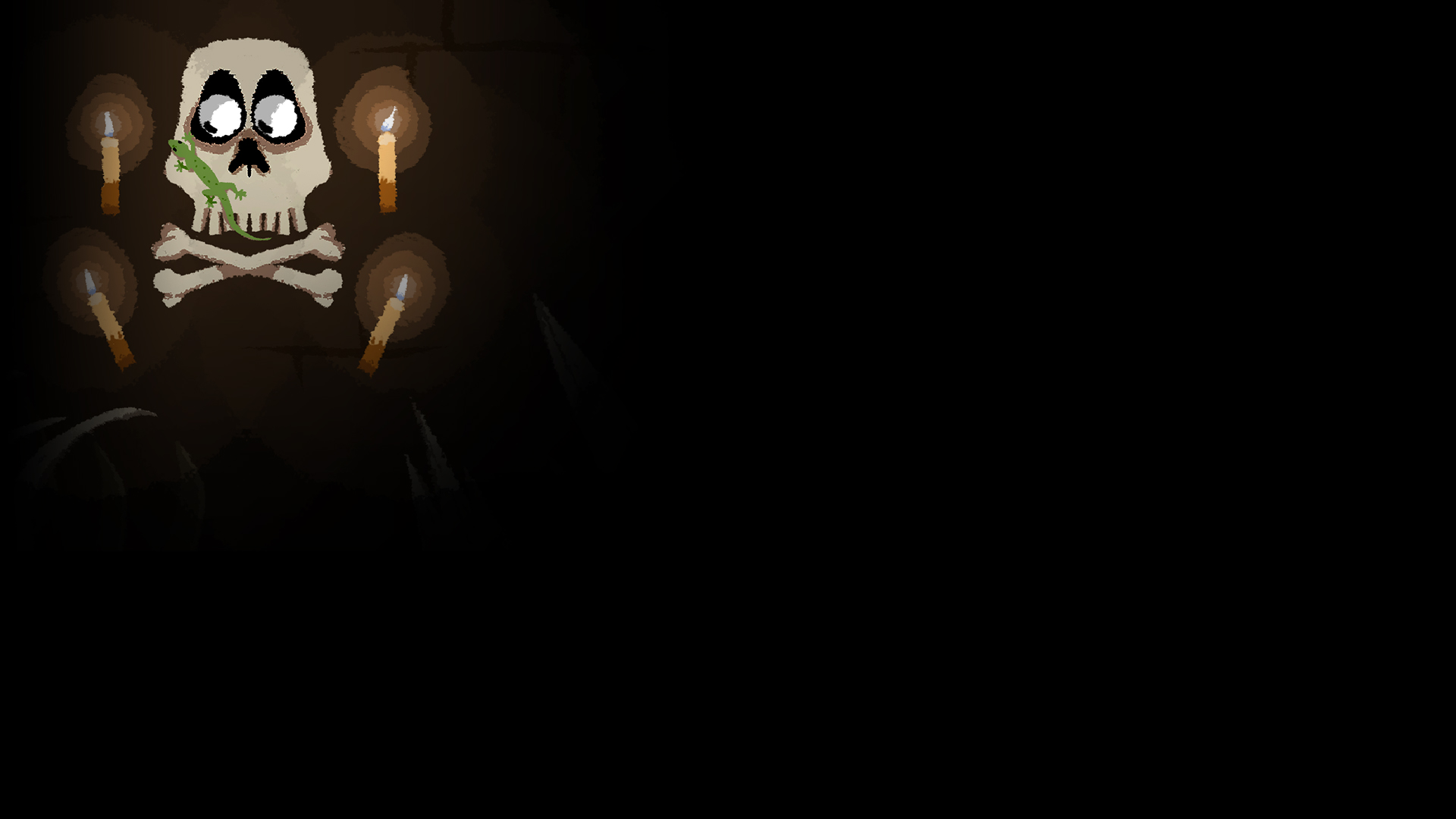 Deep under the ground