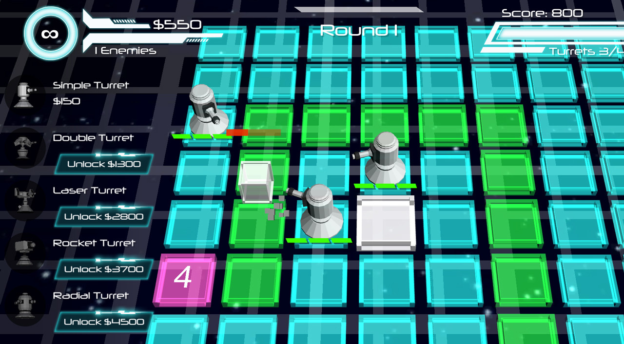 Cube Defender screenshot 2