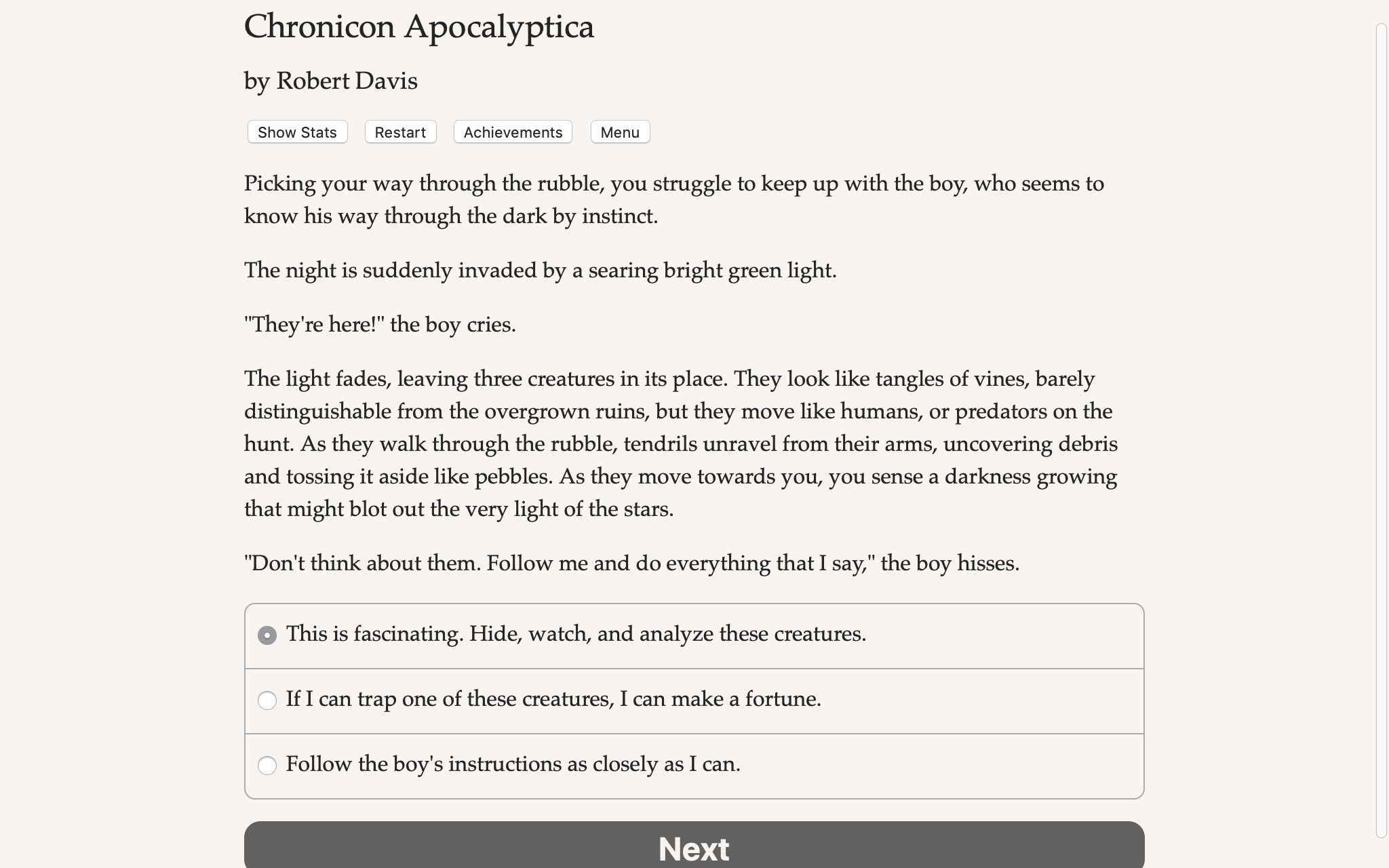 Chronicon Apocalyptica screenshot 4