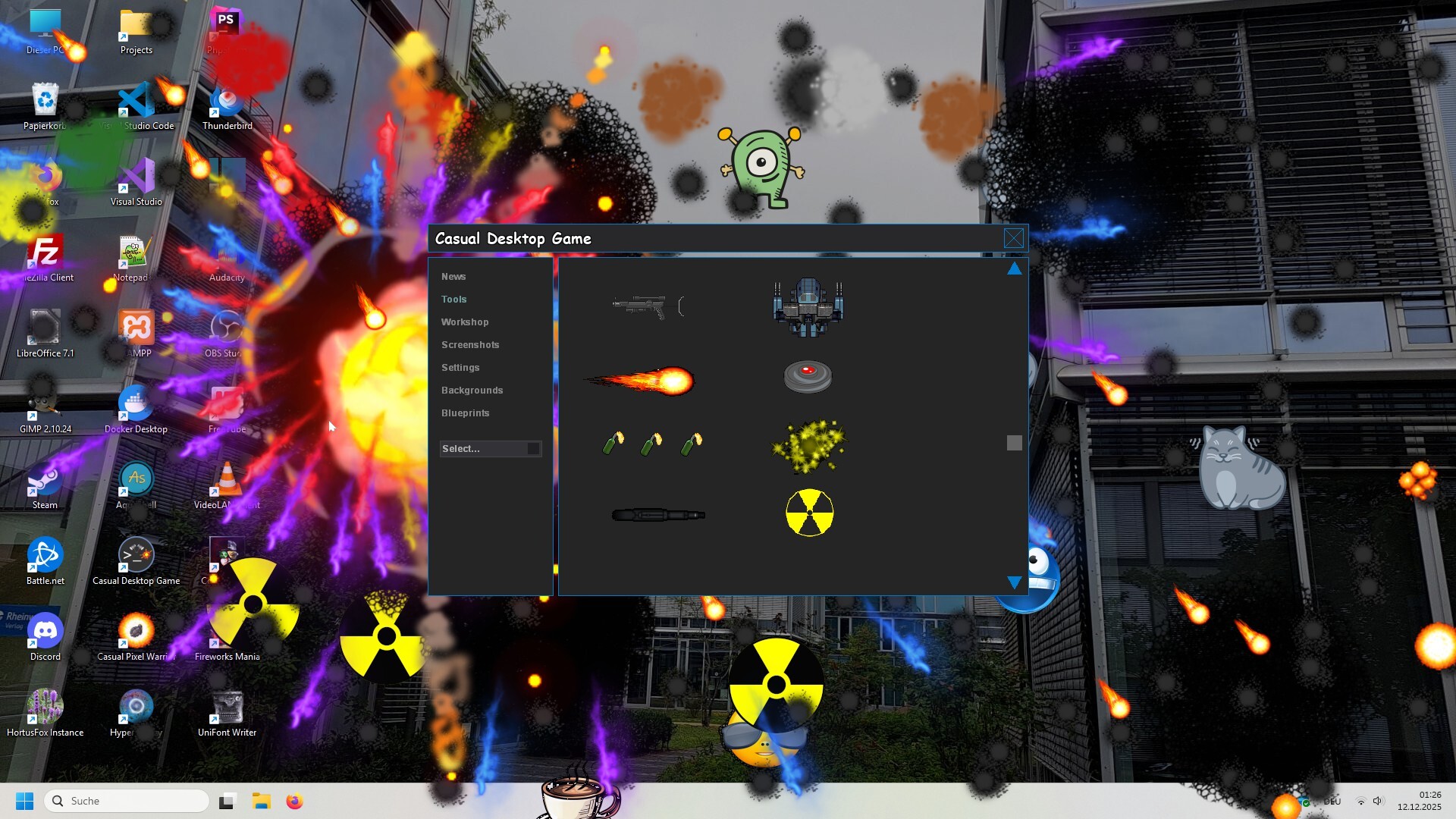 Casual Desktop Game screenshot 1