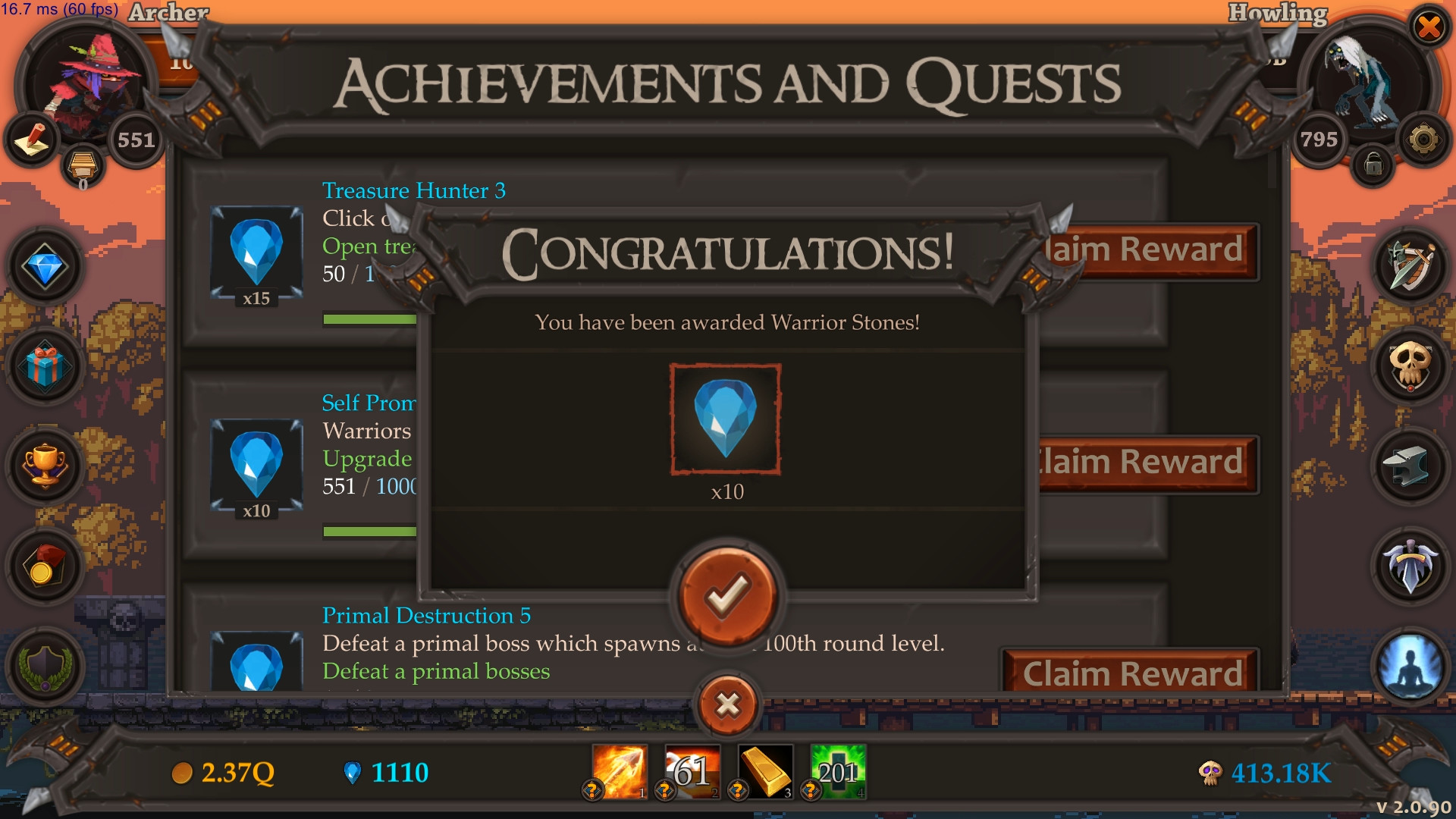 Clicker Warriors screenshot 8
