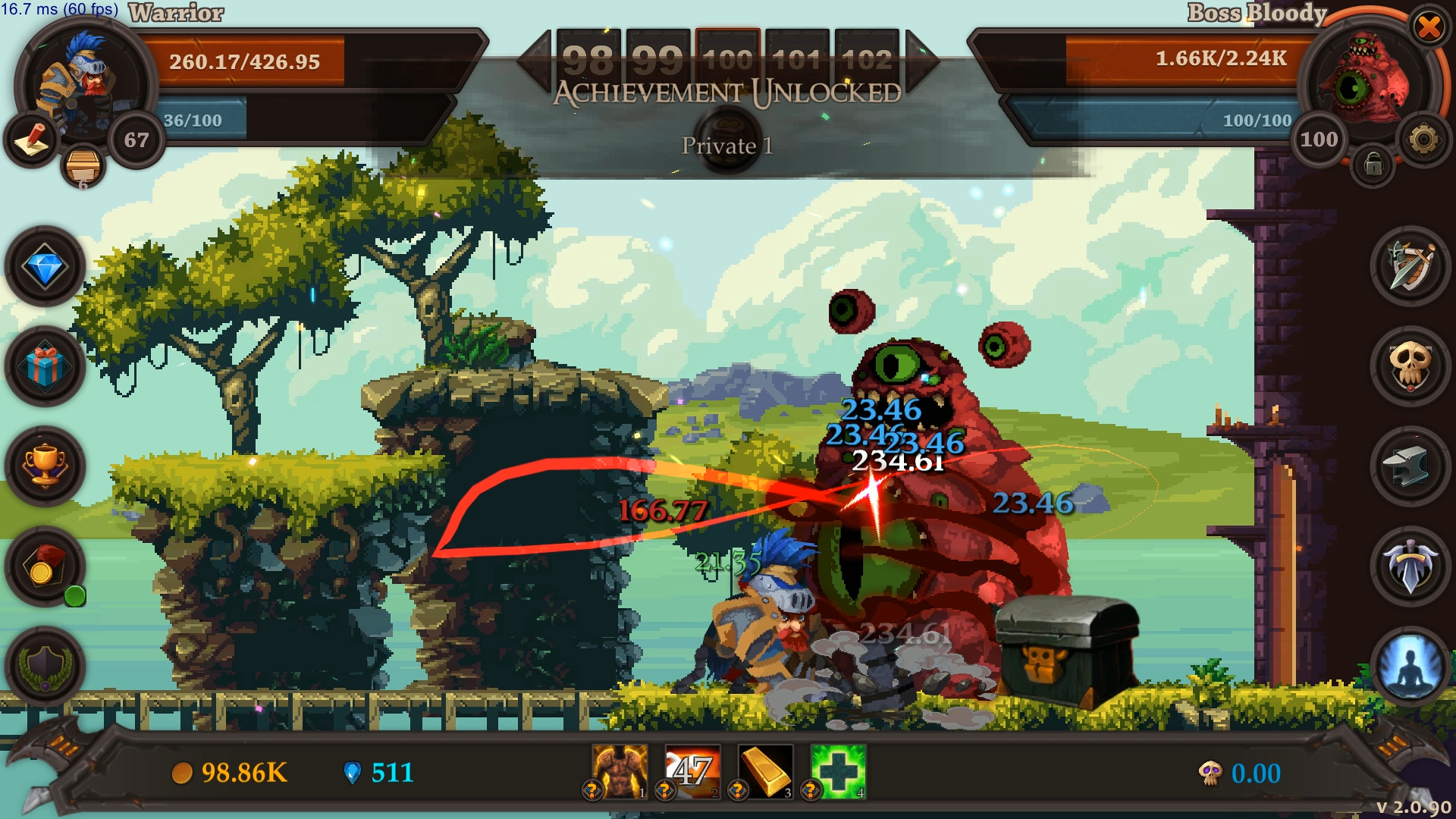 Clicker Warriors screenshot 1