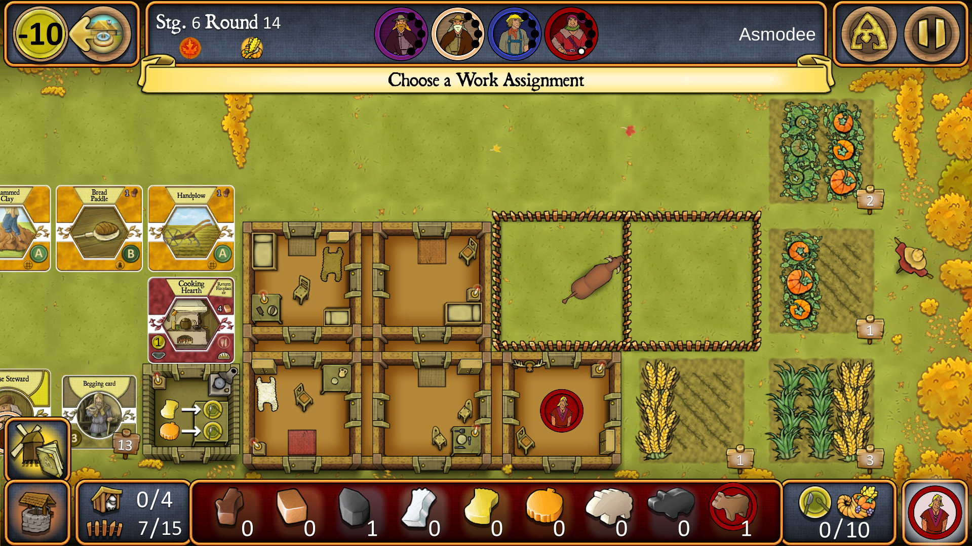 Agricola screenshot 2