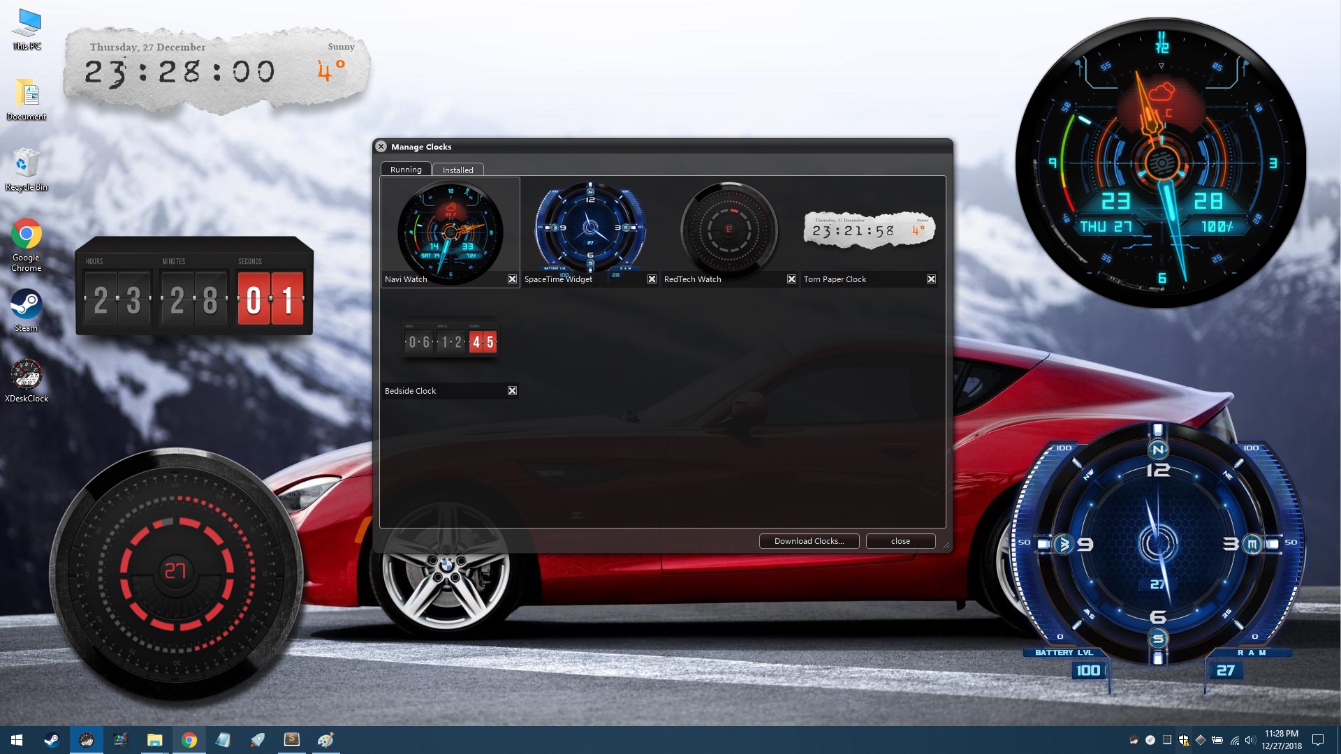 XDeskClock screenshot 6
