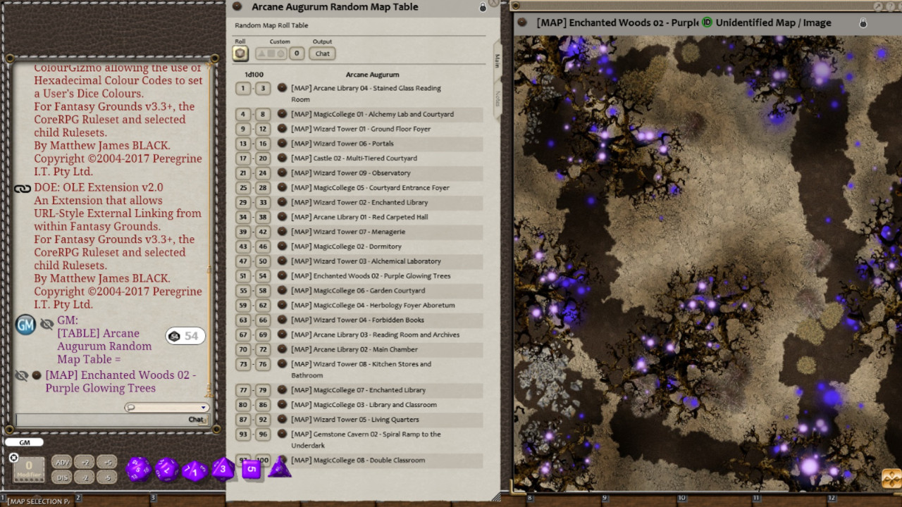 Fantasy Grounds - Meanders Map Pack: Arcane Augurum (Map Pack) screenshot 4