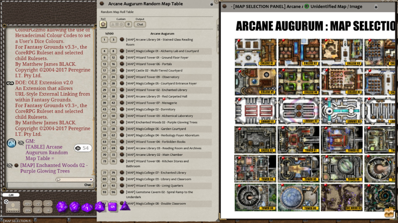 Fantasy Grounds - Meanders Map Pack: Arcane Augurum (Map Pack) screenshot 5