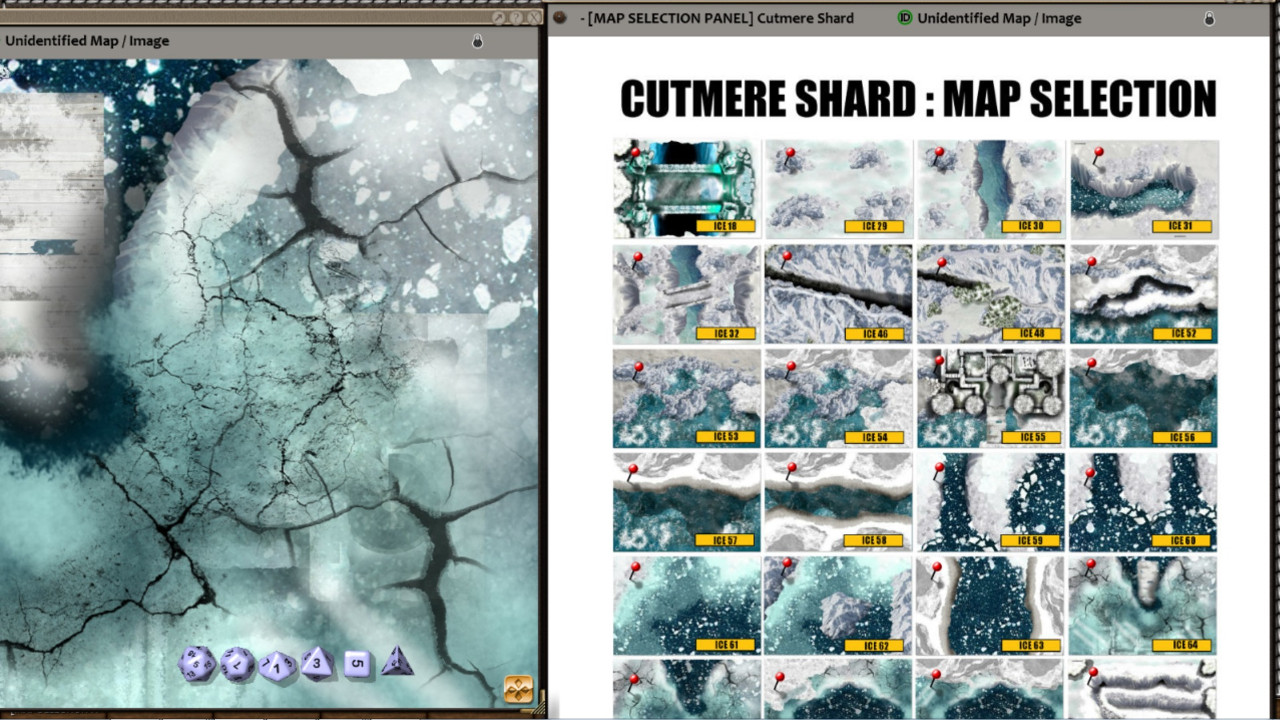 Fantasy Grounds - Meanders Map Pack: Cutmere Shard (Map Pack) screenshot 2