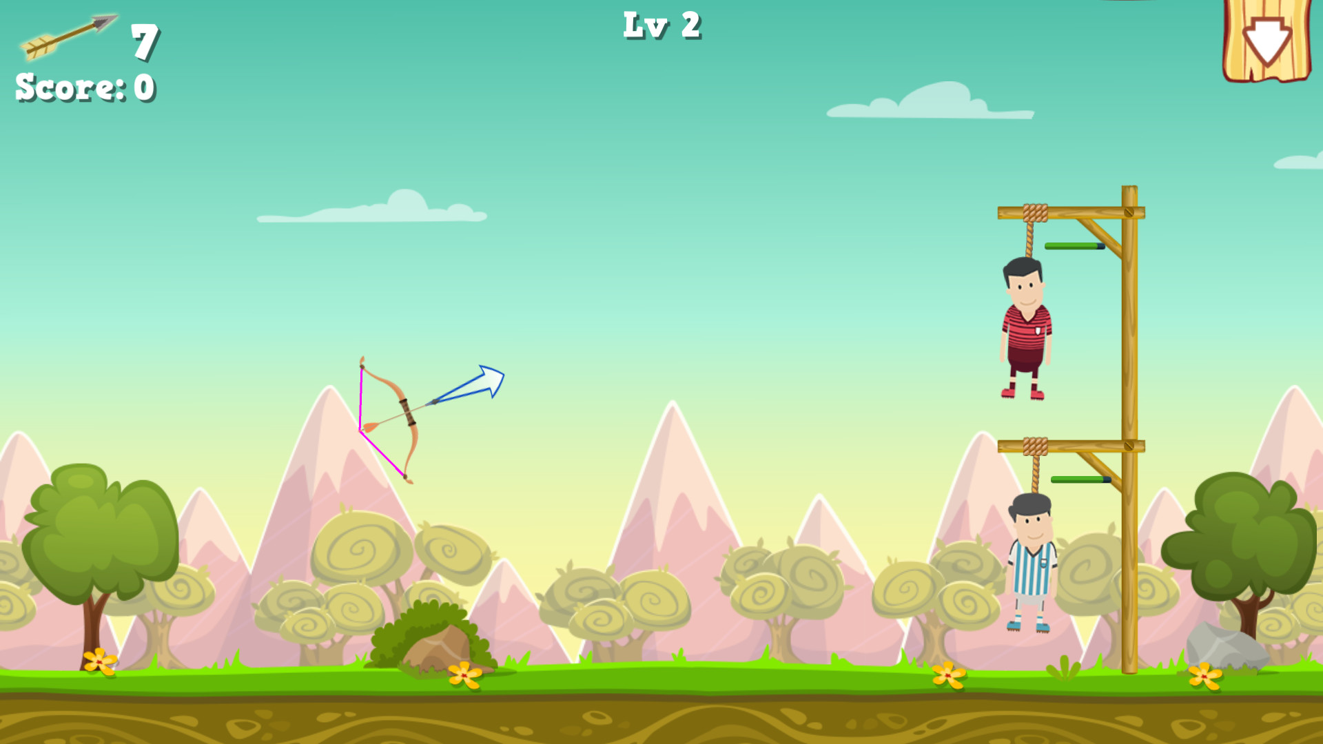 Crazy Archery screenshot 1