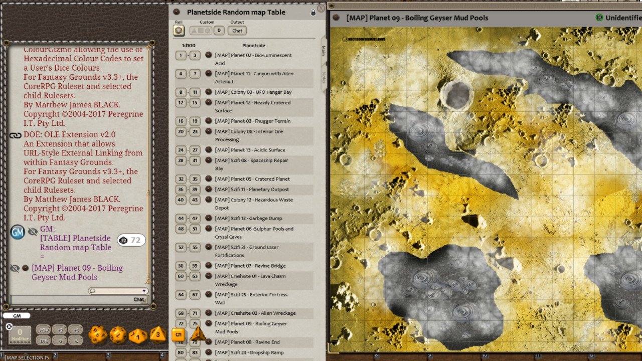 Fantasy Grounds - Meanders Map Pack: Planetside (Map Pack) screenshot 3