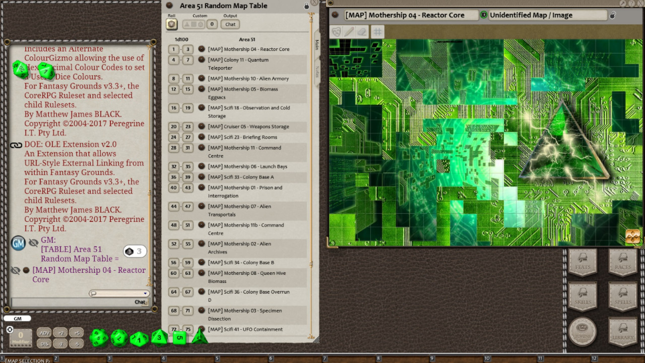 Fantasy Grounds - Meanders Map Pack: Area 51 (Map Pack) screenshot 2