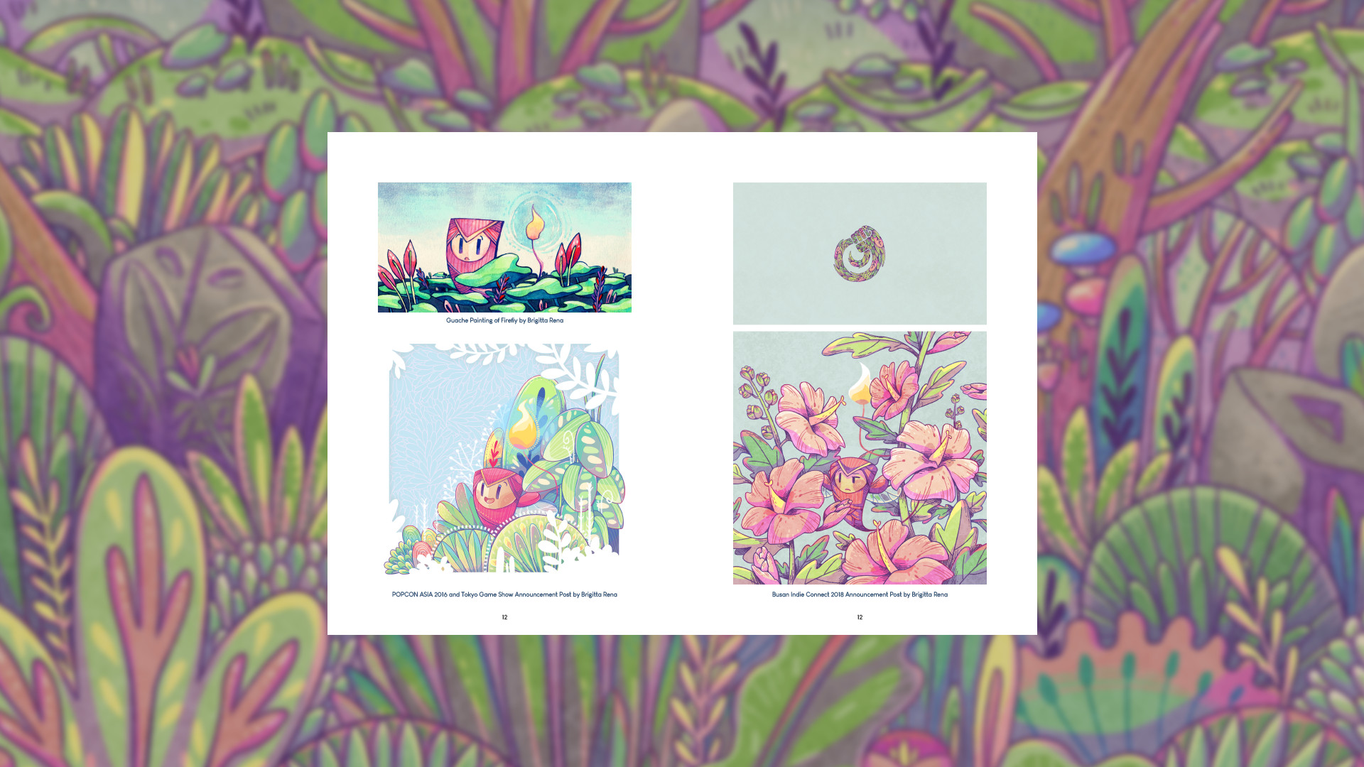 She and the Light Bearer: Art Book screenshot 7