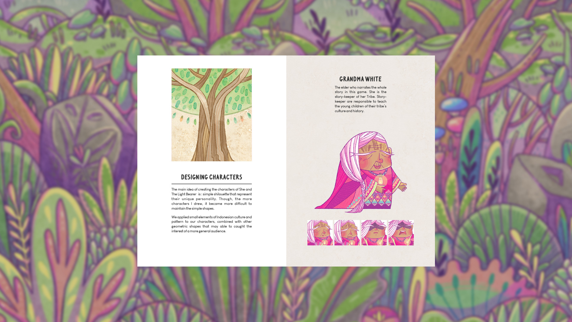 She and the Light Bearer: Art Book screenshot 3