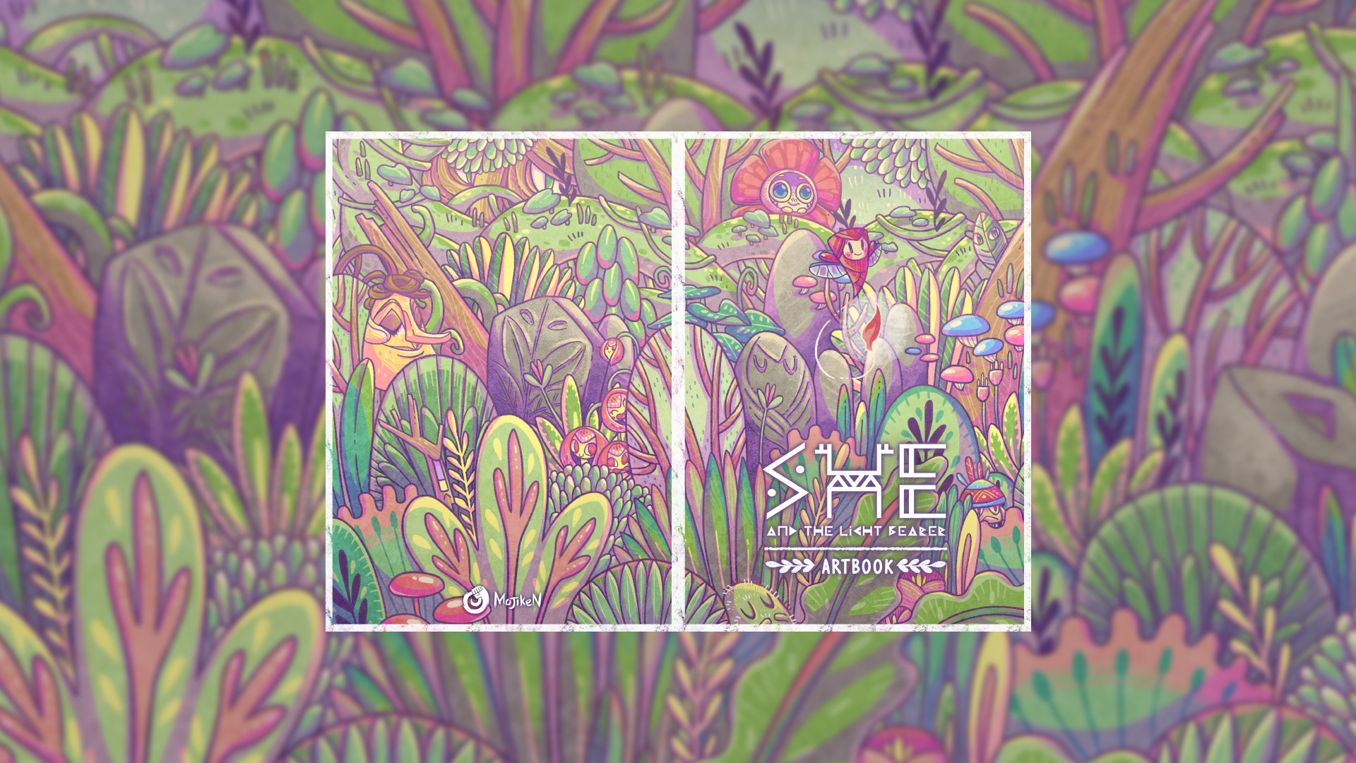 She and the Light Bearer: Art Book screenshot 2