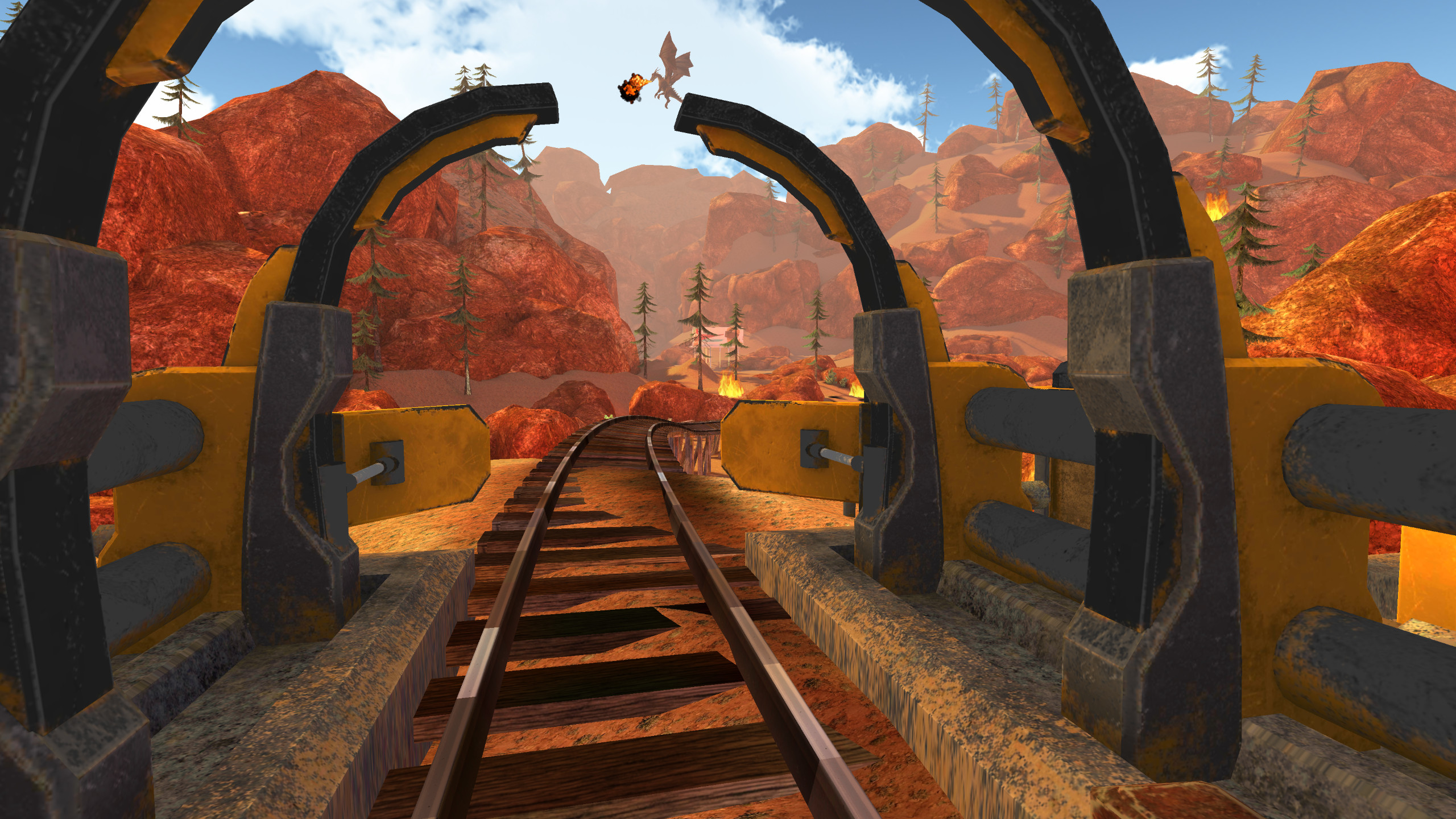 Dragon Roller Coaster VR screenshot 3
