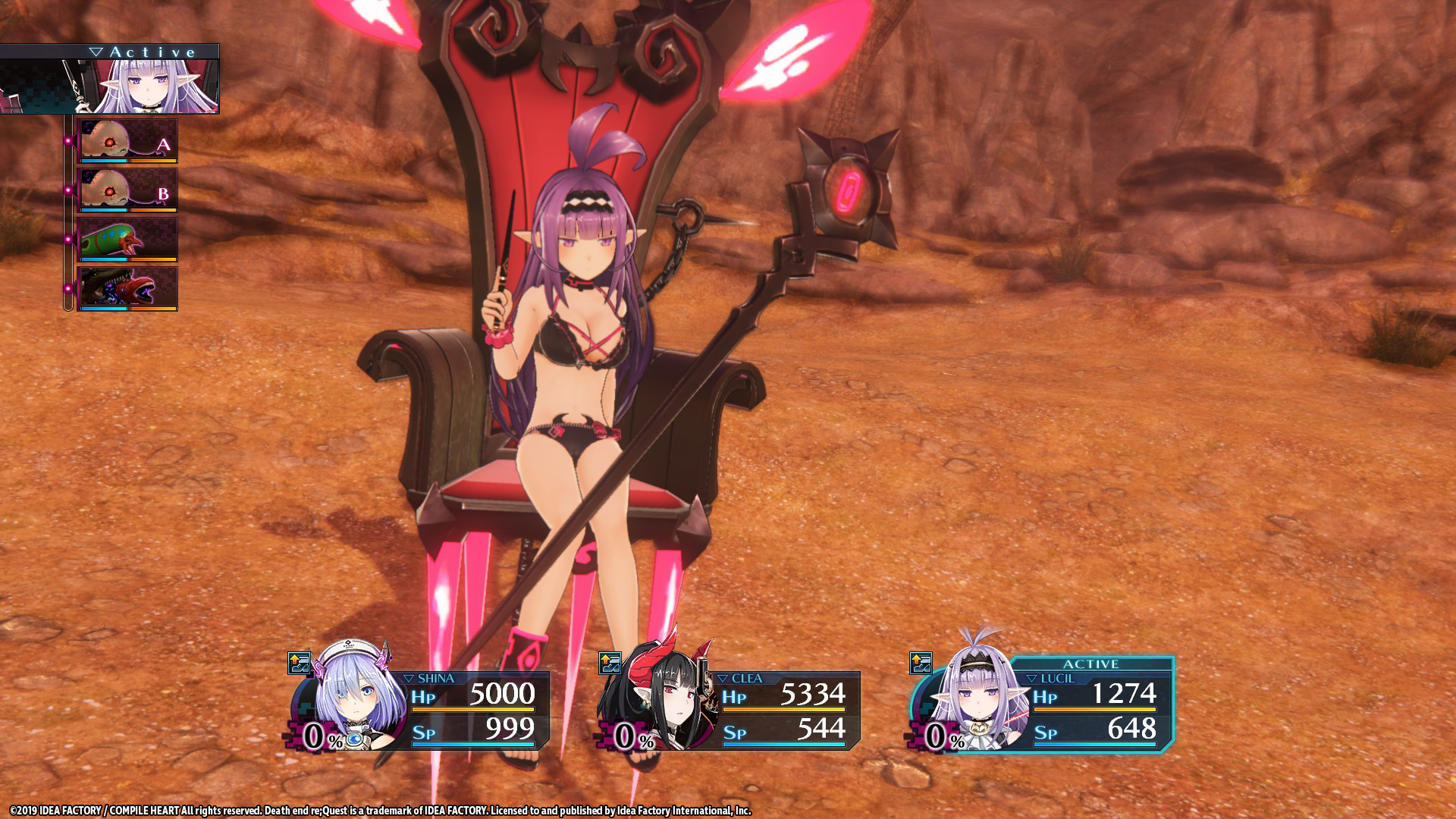 Death end re;Quest Swimsuit Costume Set screenshot 12
