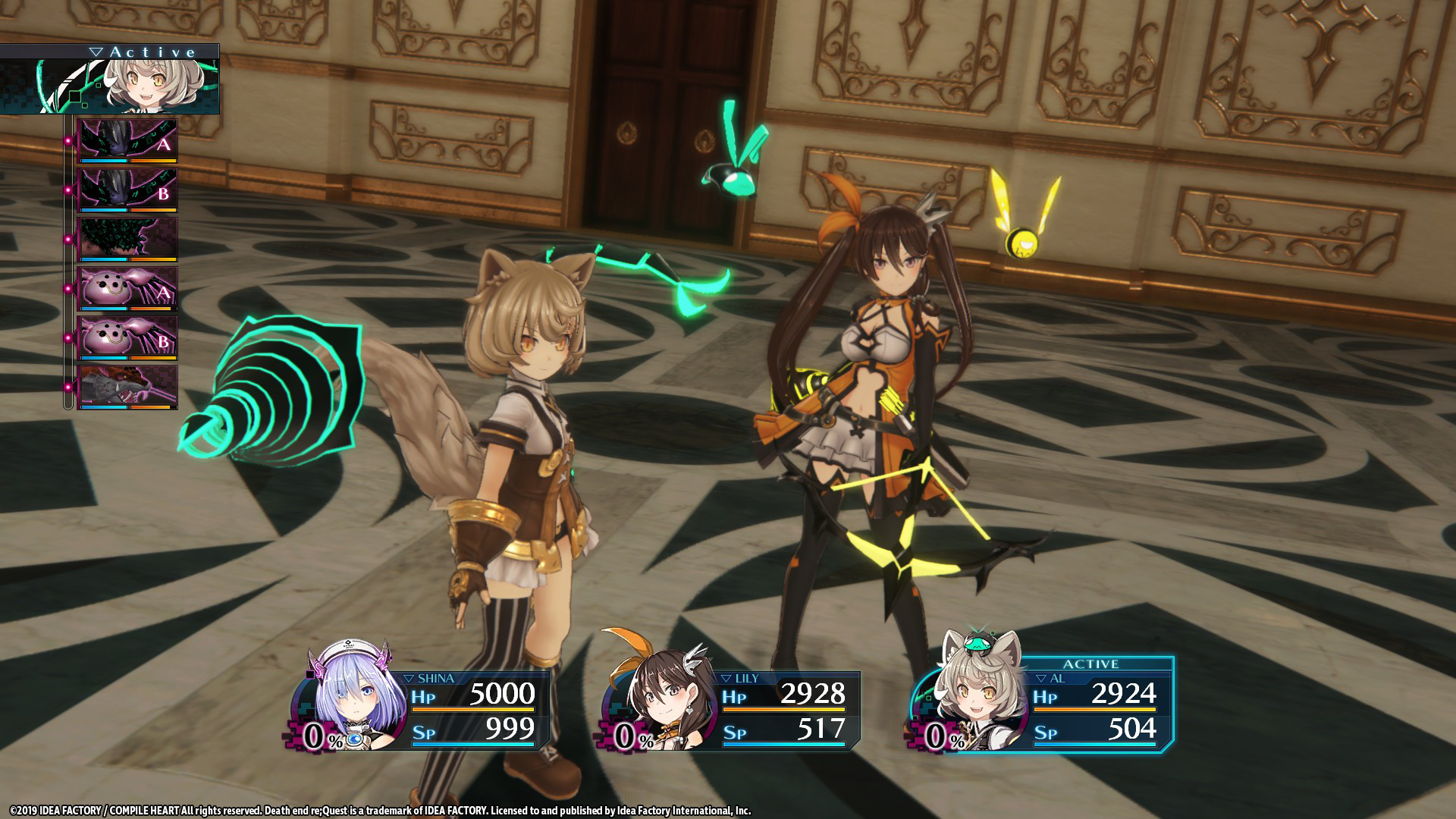 Death end re;Quest Rook's Warrior Set screenshot 1