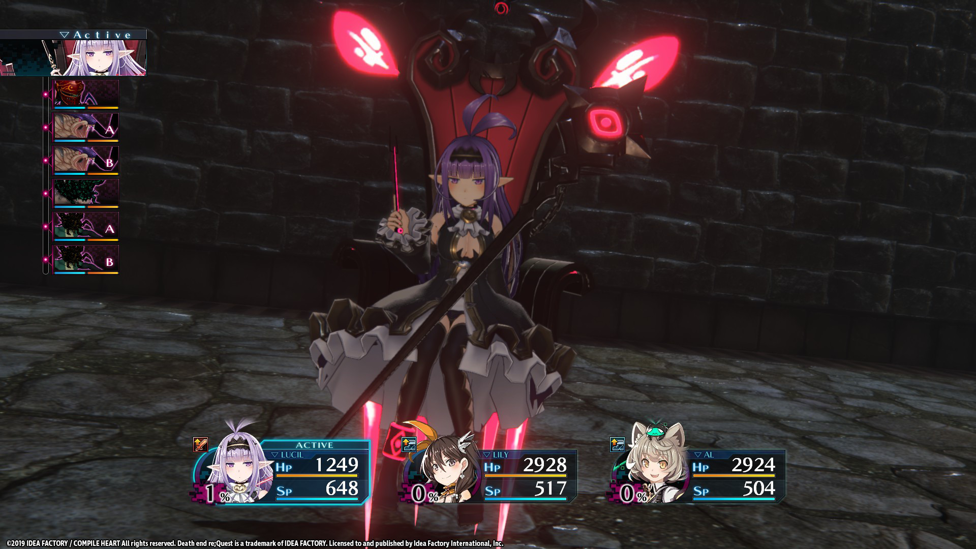 Death end re;Quest Rook's Warrior Set screenshot 3