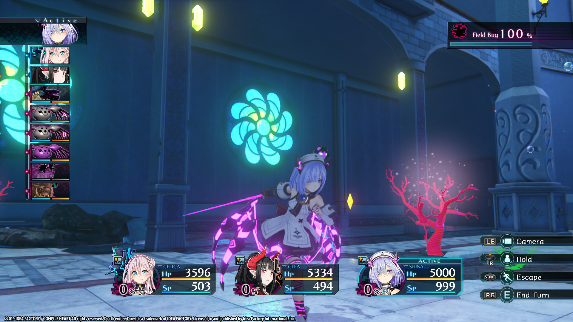 Death end re;Quest Rook's Warrior Set screenshot 12