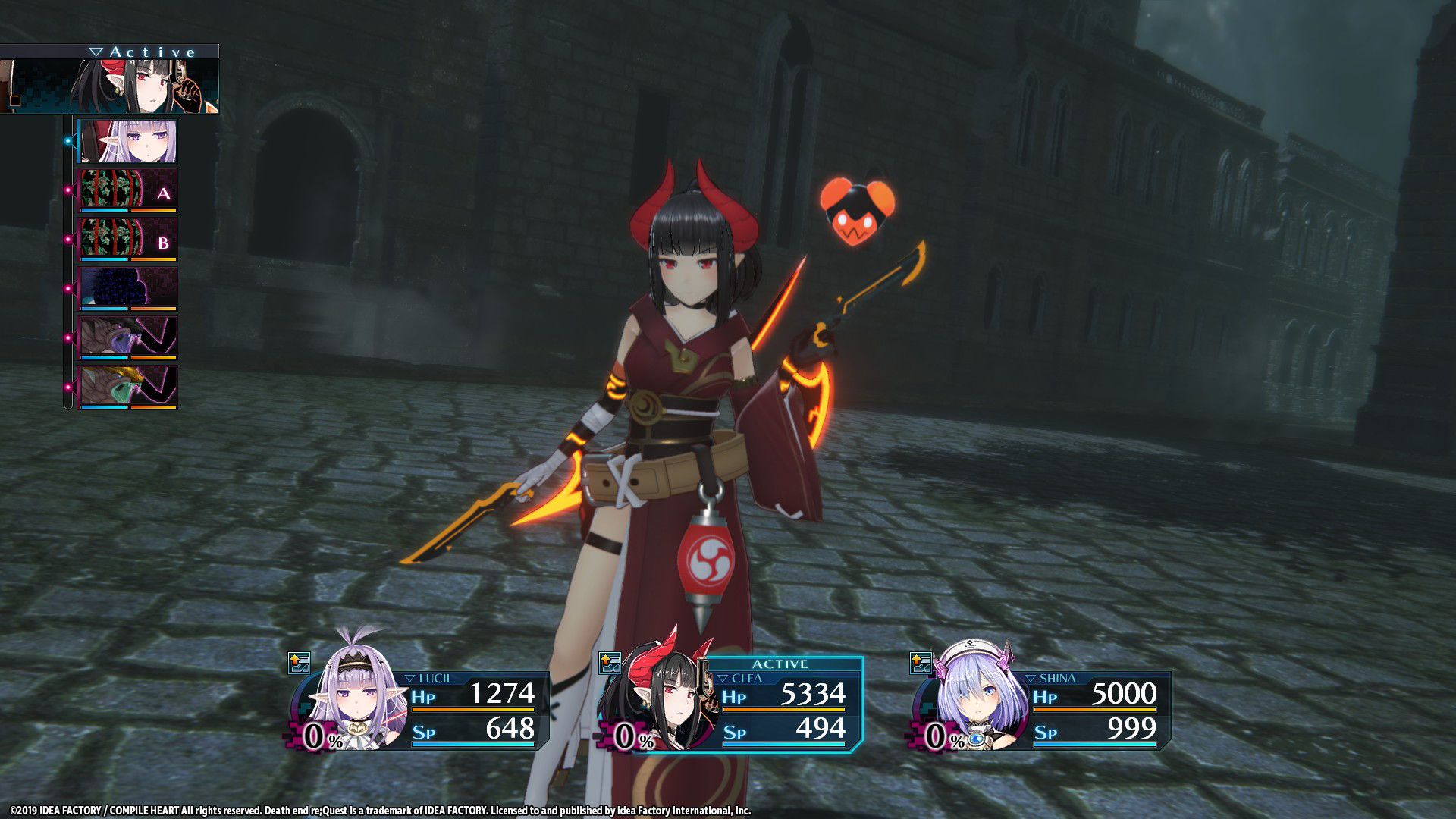 Death end re;Quest Rook's Warrior Set screenshot 10