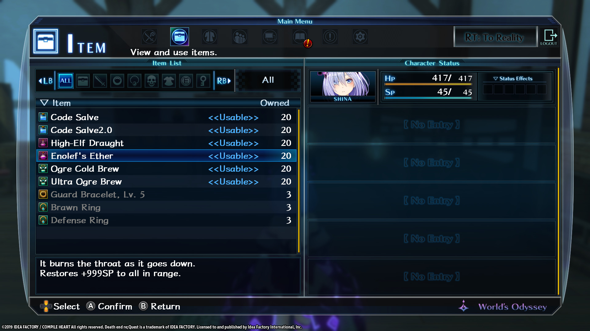 Death end re;Quest Extra Boss & Items screenshot 3