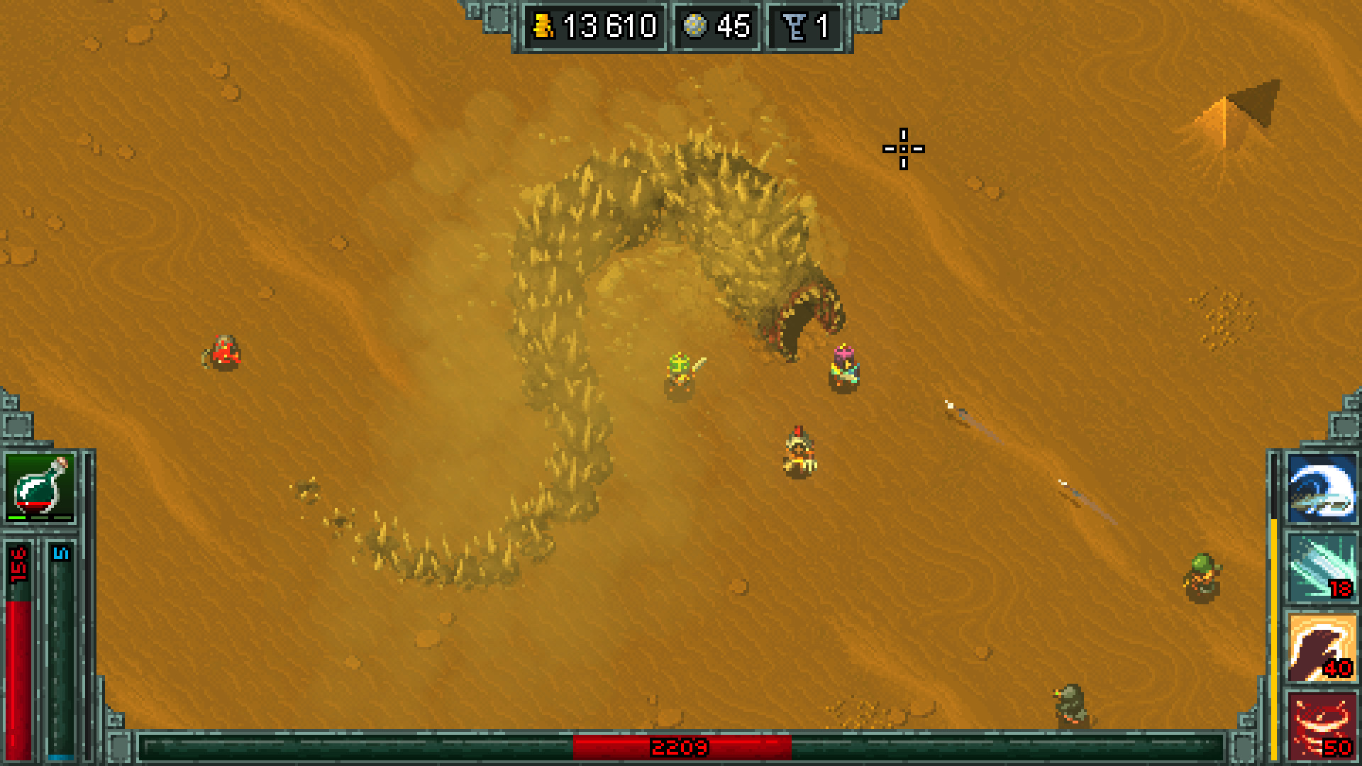 Heroes of Hammerwatch: Pyramid of Prophecy screenshot 1
