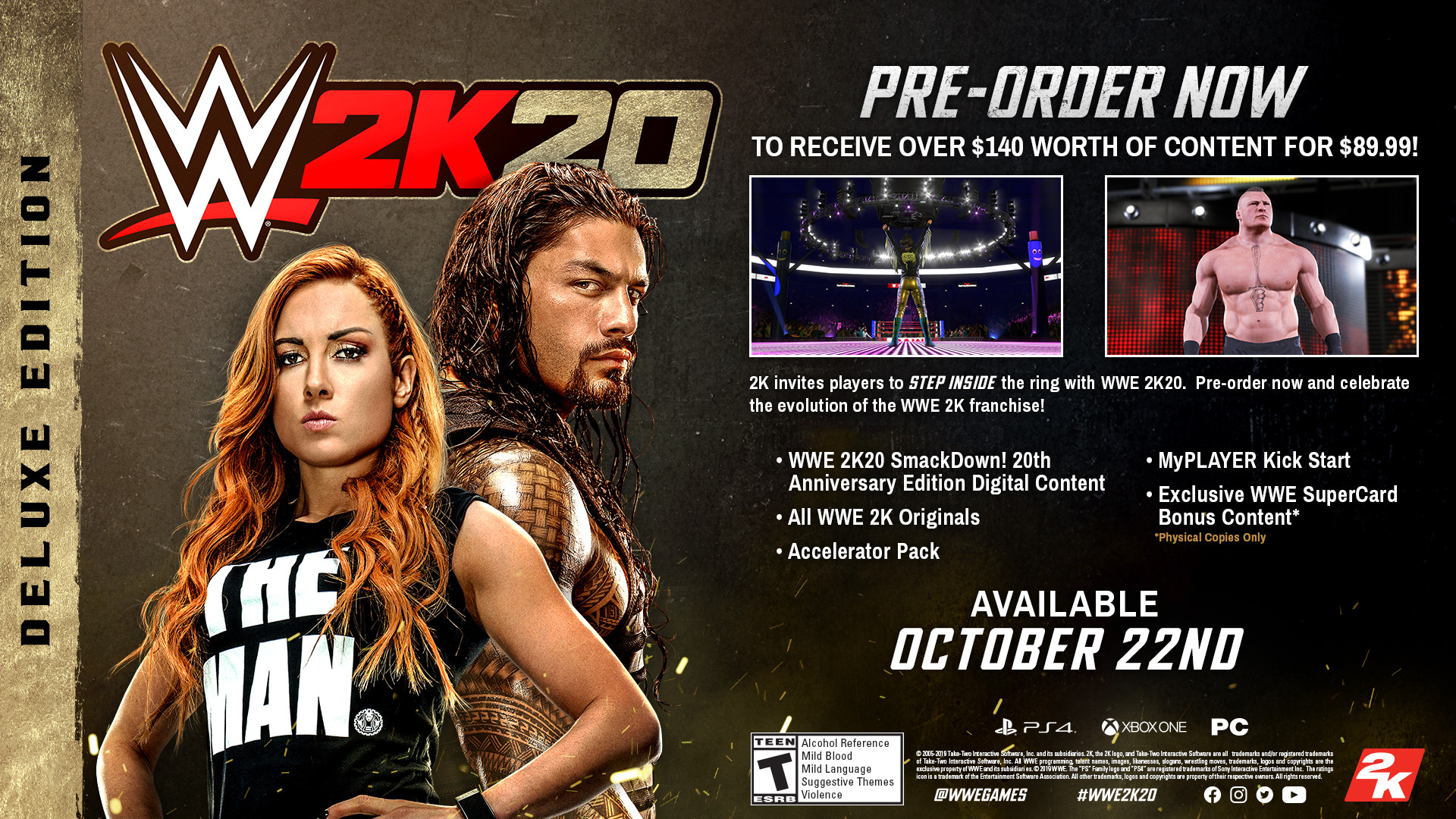 WWE 2K20 screenshot 1