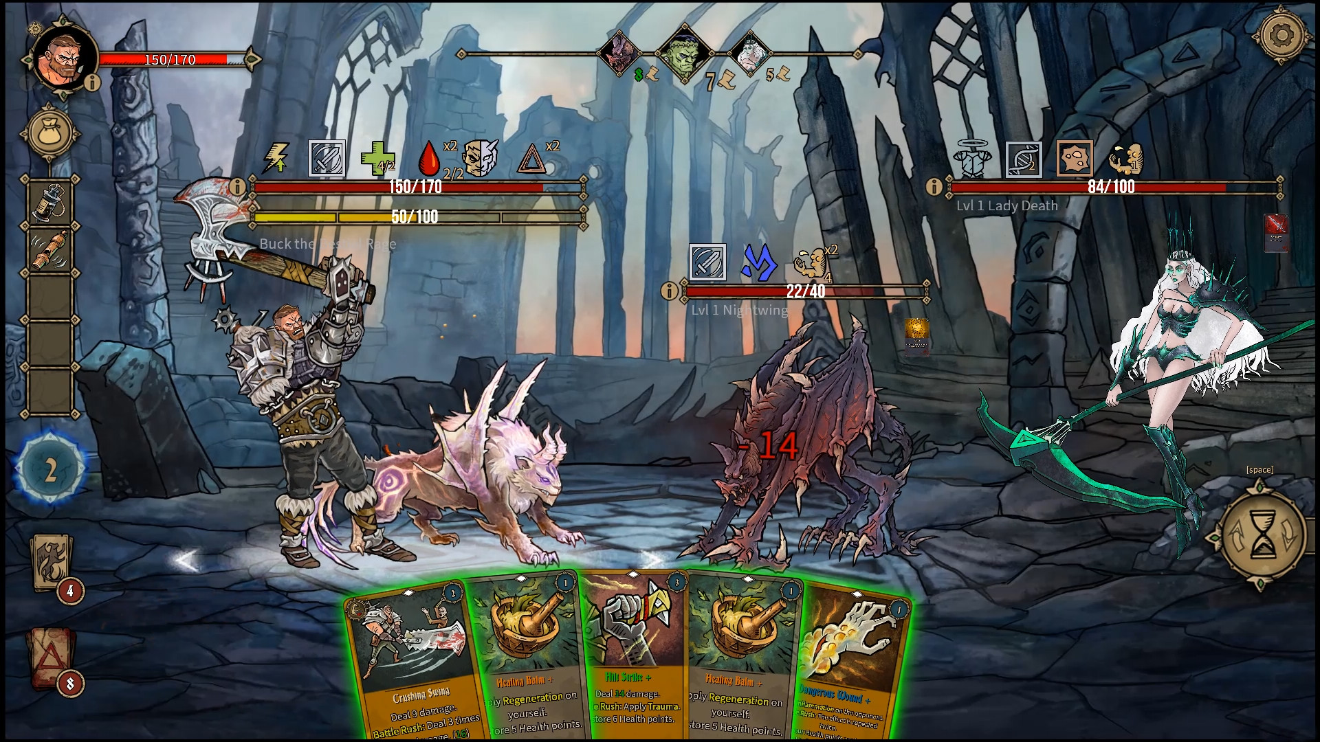Deck of Ashes screenshot 5
