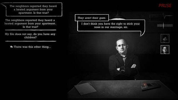 Interrogation: You will be deceived screenshot