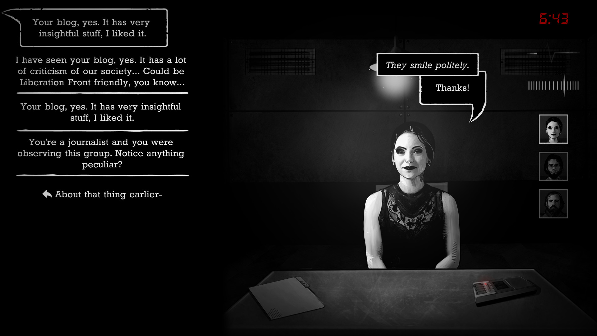 Interrogation: You will be deceived screenshot 6