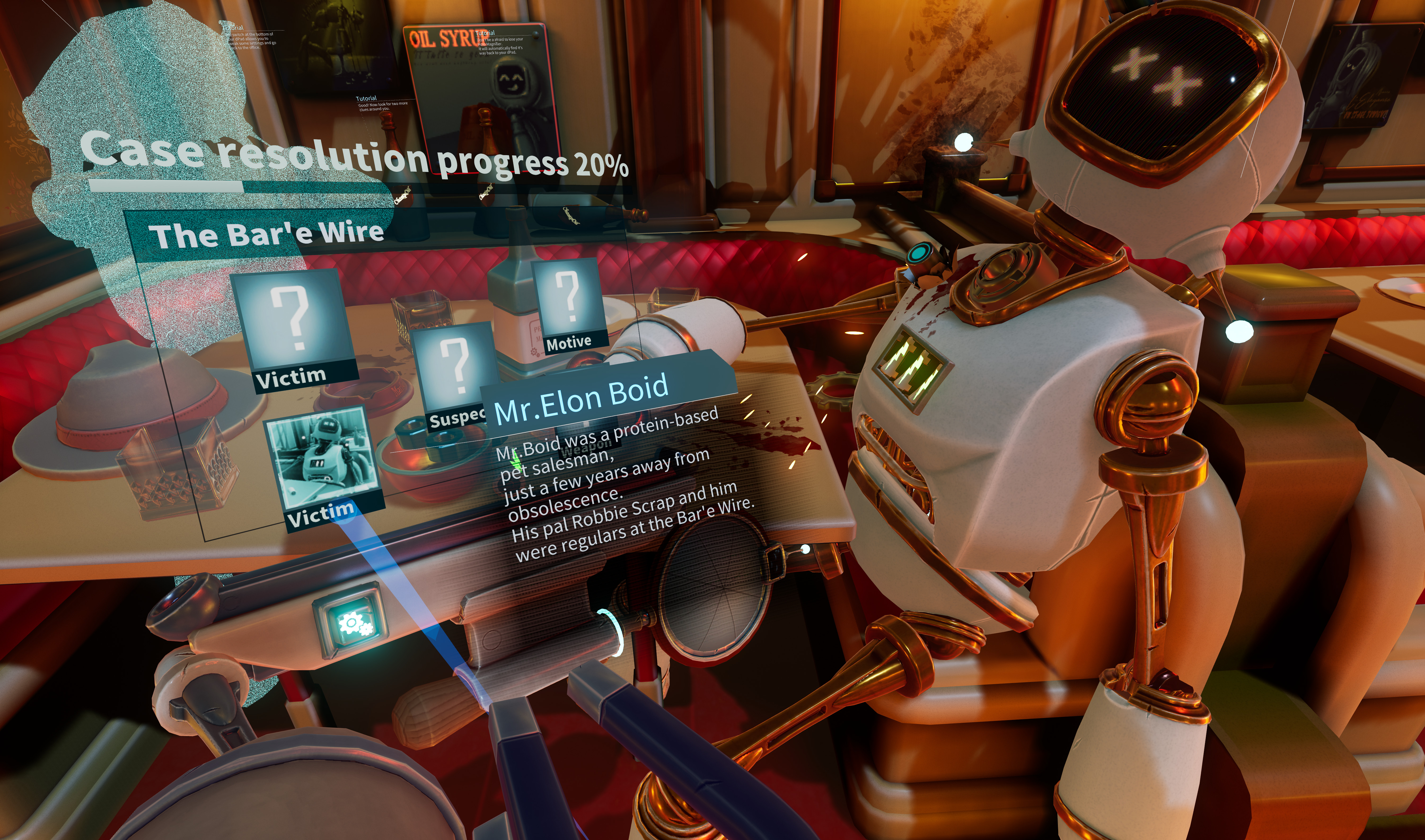 Mr.Hack Jack: Robot Detective screenshot 1