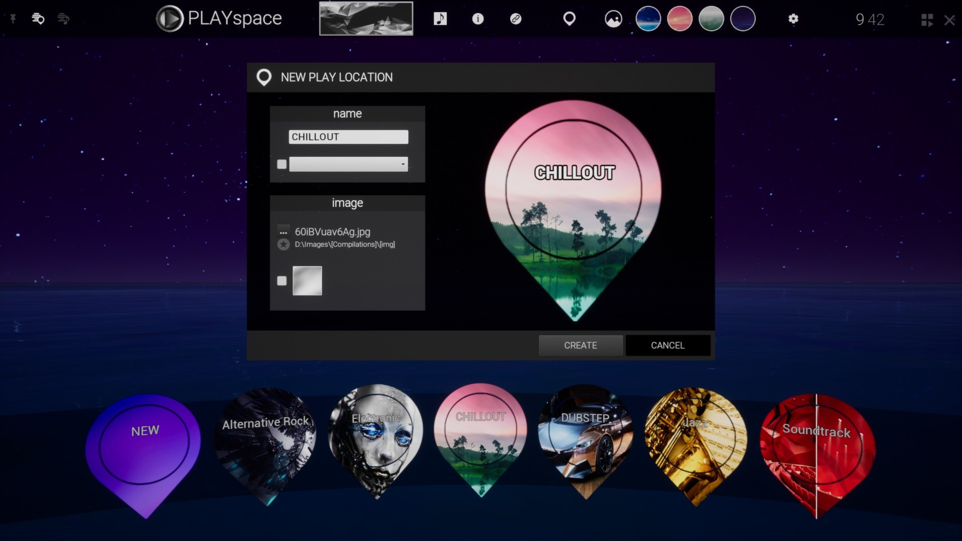 PLAYspace screenshot 2