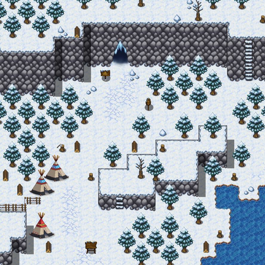RPG Maker MV - Winter Tiles screenshot 3