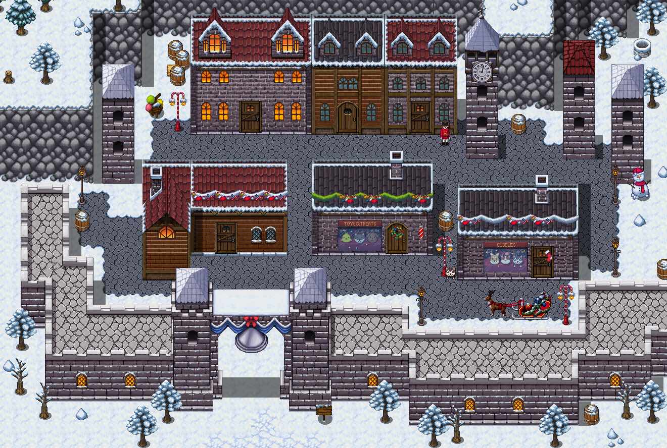 RPG Maker MV - Winter Tiles screenshot 2